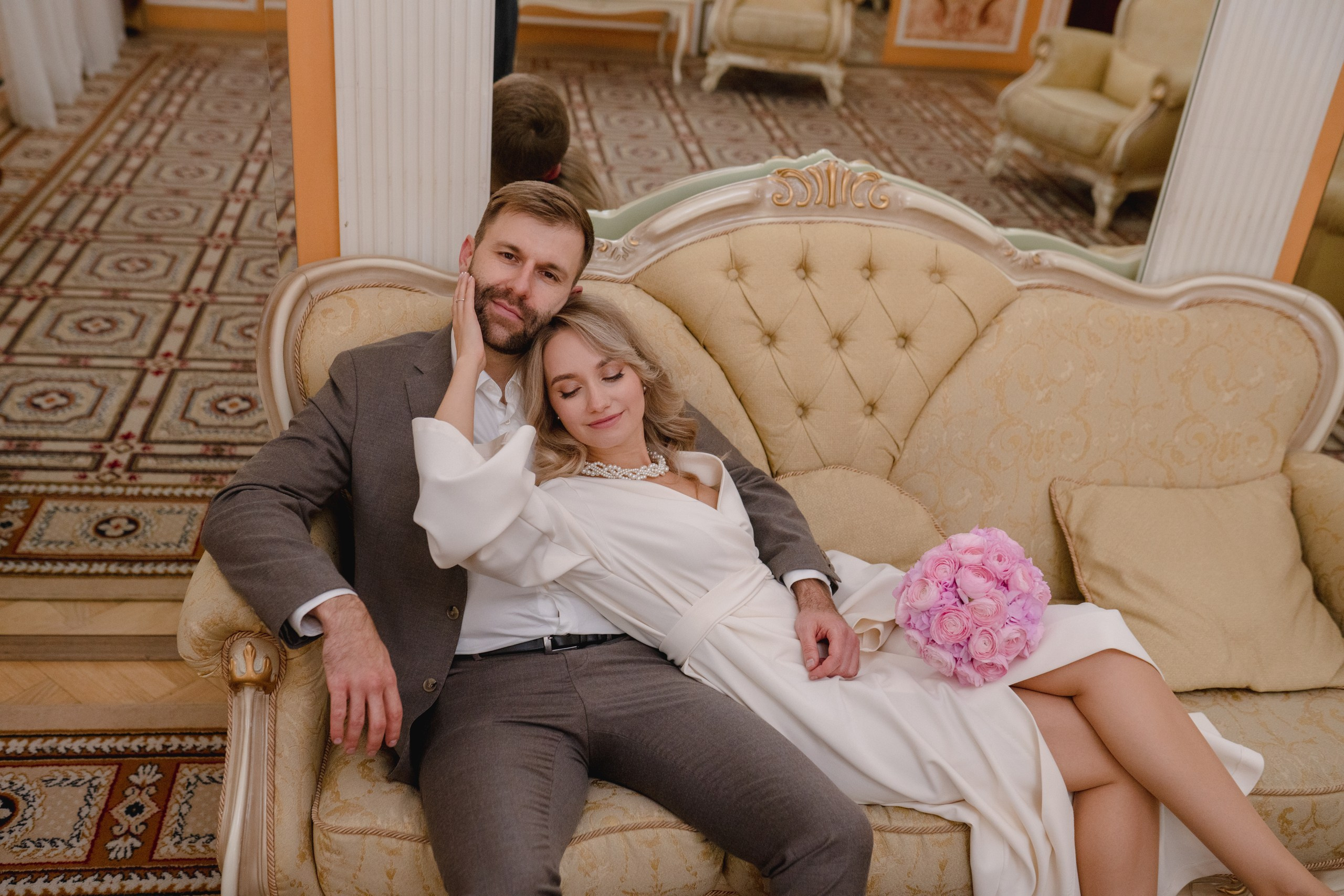 Анна и Тимур. Прогулка и ЗАГС. Семейный фотограф в Москве Лилия Лебедева