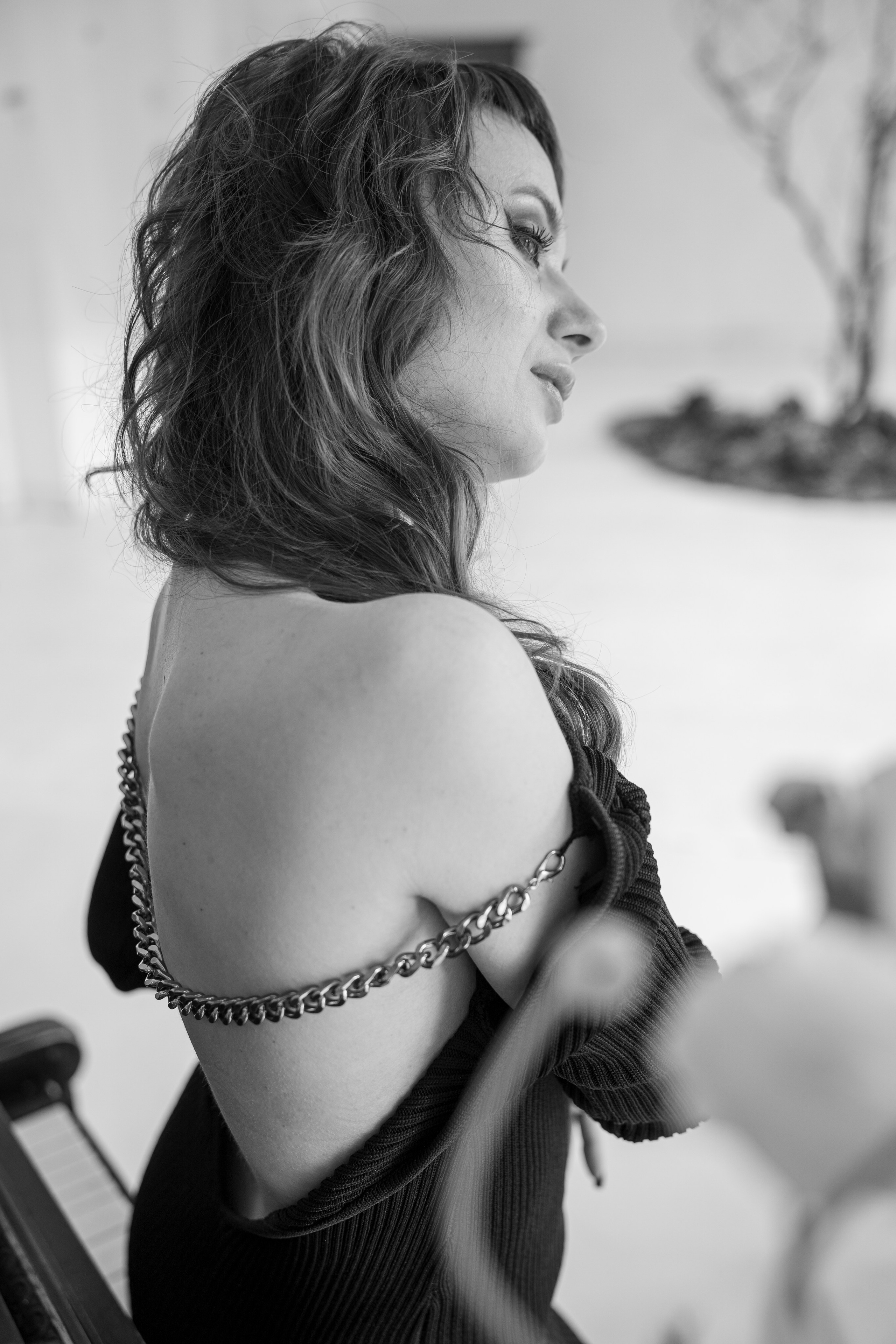 Черно-белое фото. Портретный фотограф, ретушер в Ростове-на-Дону Элларян Анастасия