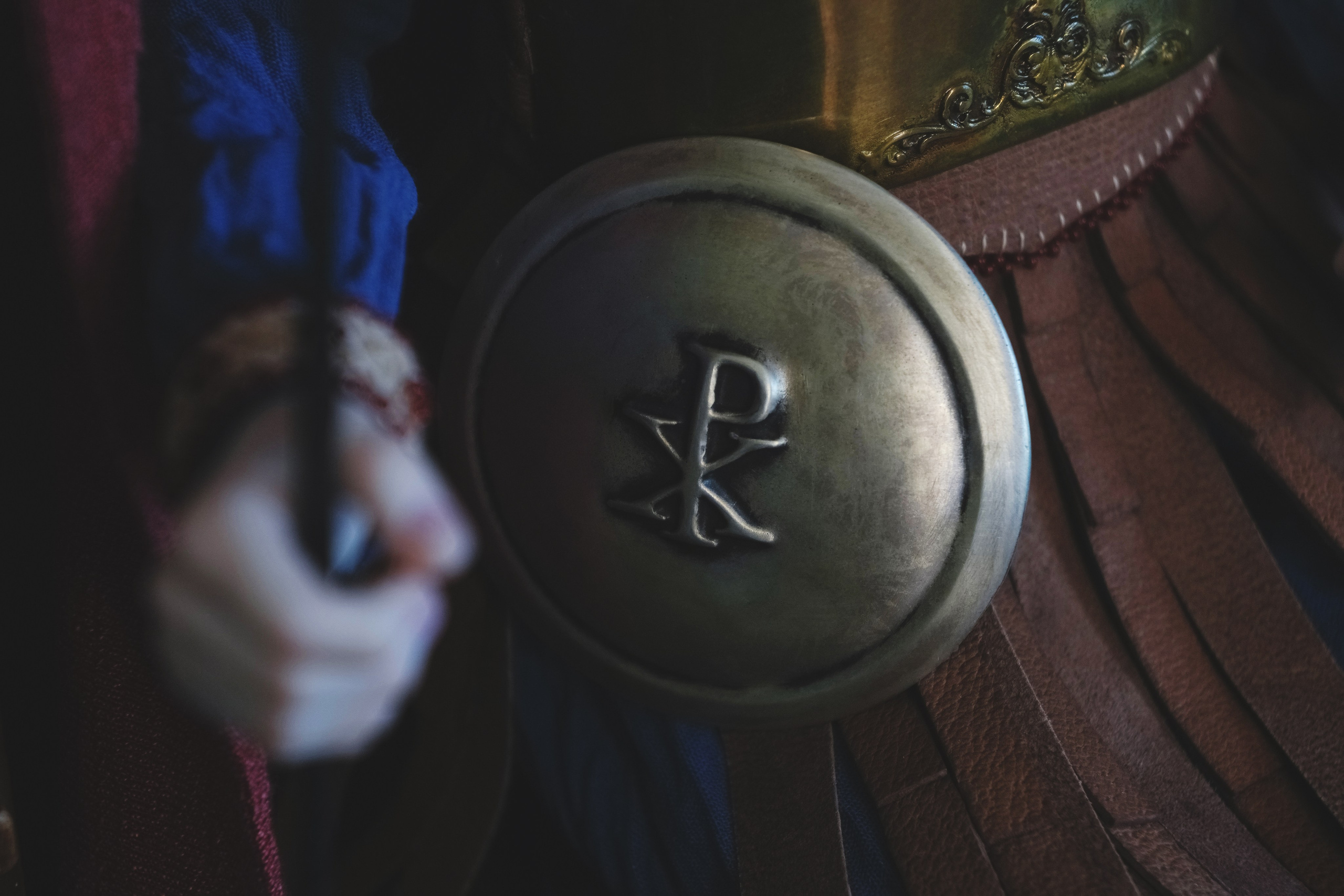 Шарнирная скульптура Святого Георгия 200 тыс руб. Авторские Шарнирные куклы и украшения из фарфора Алексаны Лавринчук