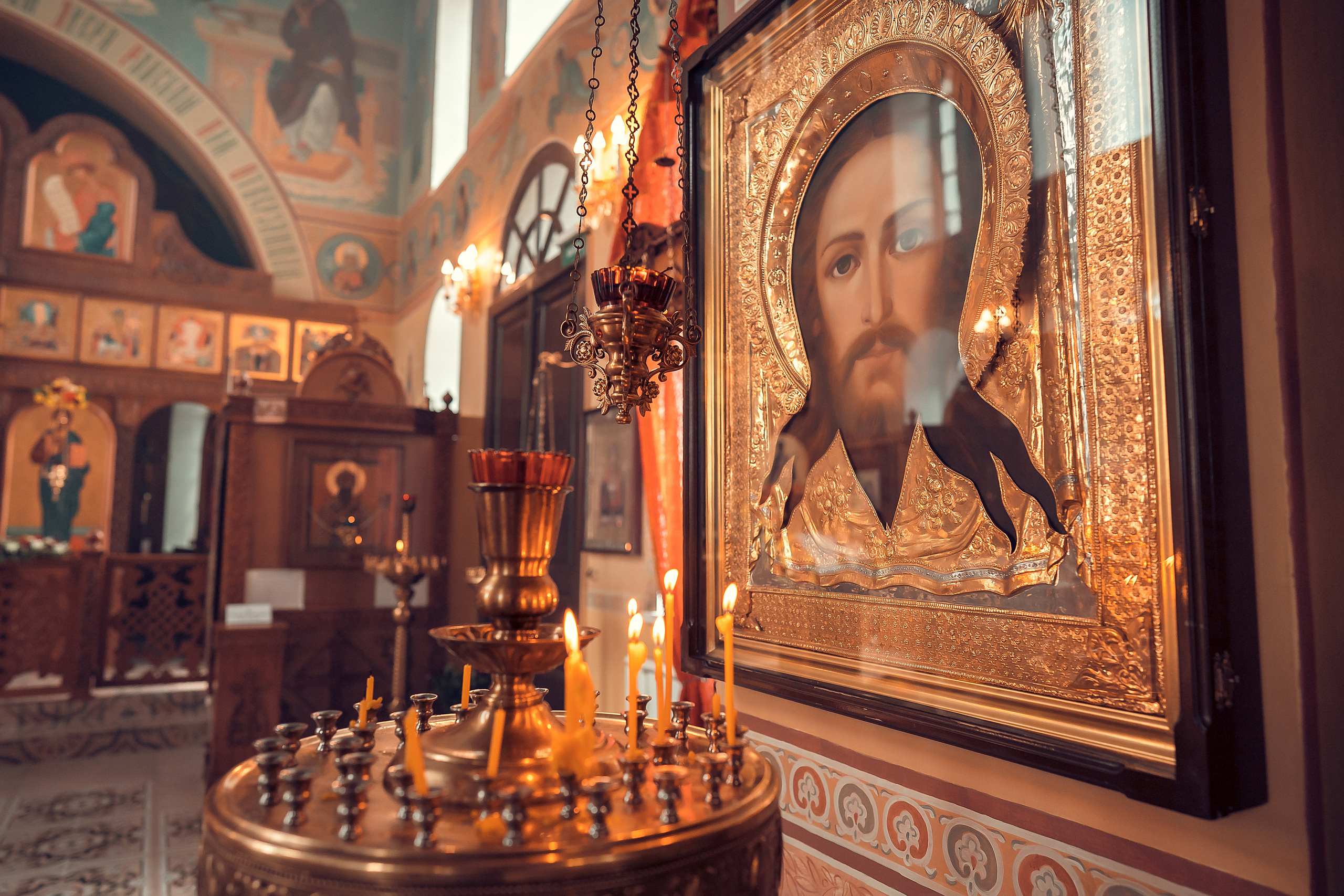 Крещение Артура, Храм Пресвятой Богородицы в п. Березовка. Фотограф на Крещение и Венчание в Красноярске Рамазанова Юлия