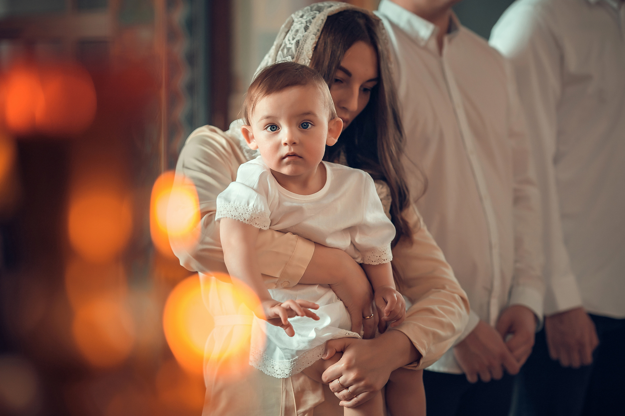Крещение Артура, Храм Пресвятой Богородицы в п. Березовка. Фотограф на Крещение и Венчание в Красноярске Рамазанова Юлия