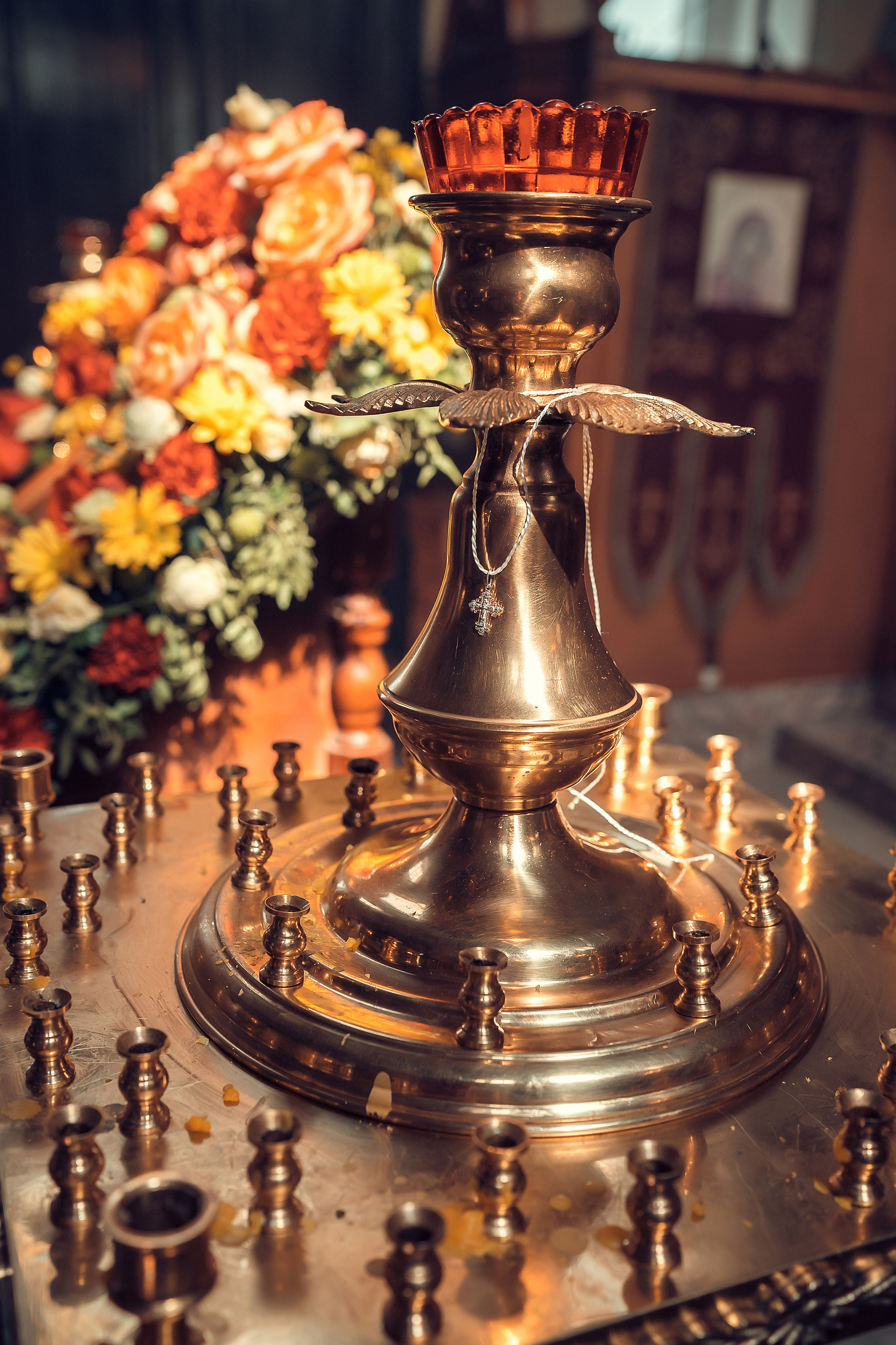 Крещение Артура, Храм Пресвятой Богородицы в п. Березовка. Фотограф на Крещение и Венчание в Красноярске Рамазанова Юлия