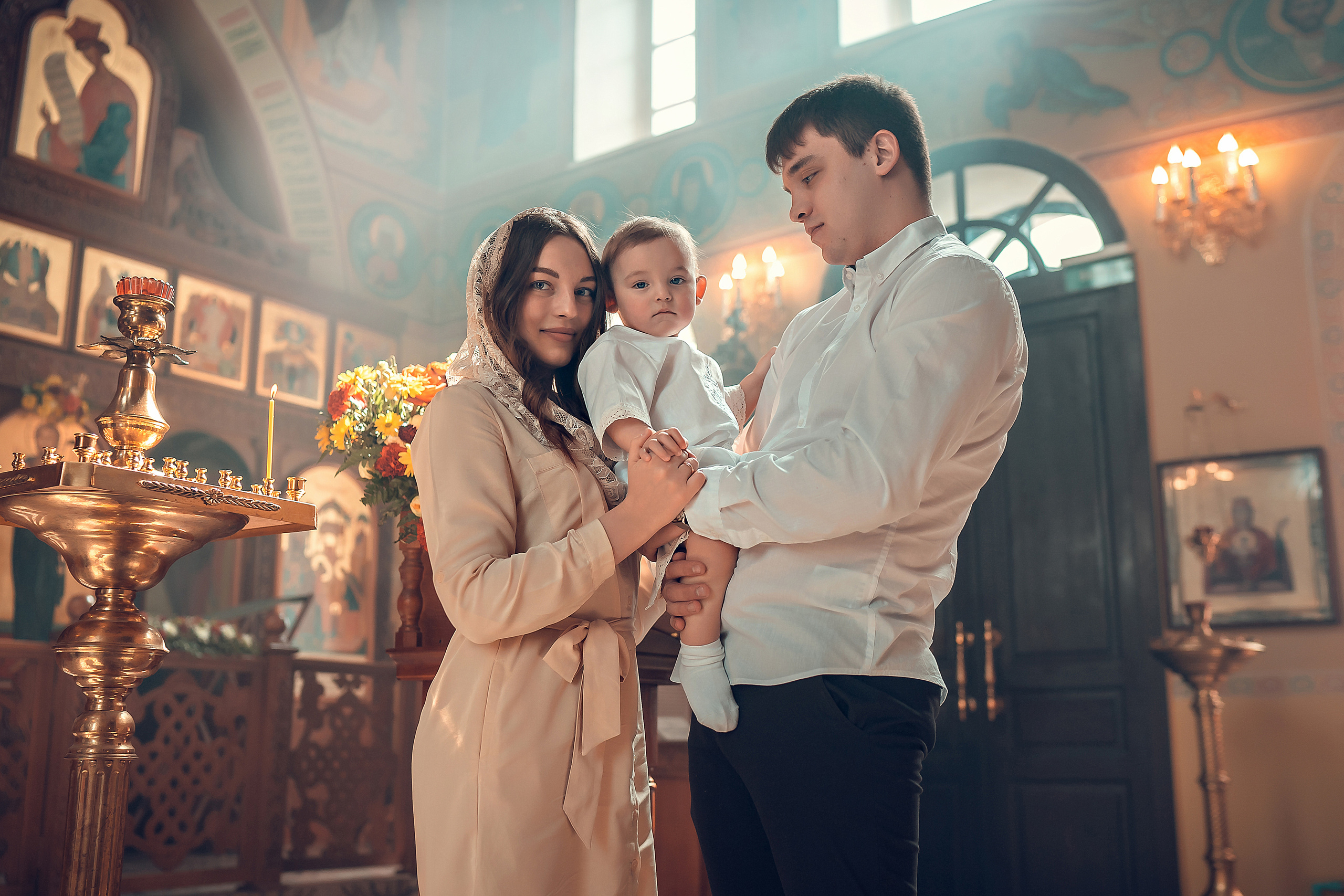 Крещение Артура, Храм Пресвятой Богородицы в п. Березовка