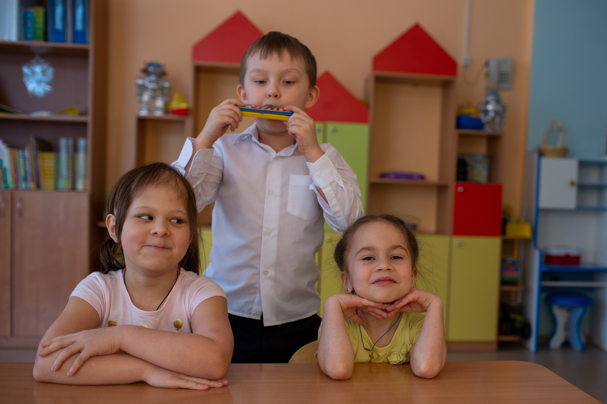 День в детском саду. Выпускные альбомы и школьный фотограф в Подольске, Троицке, Щербинке, Москве и Московской области