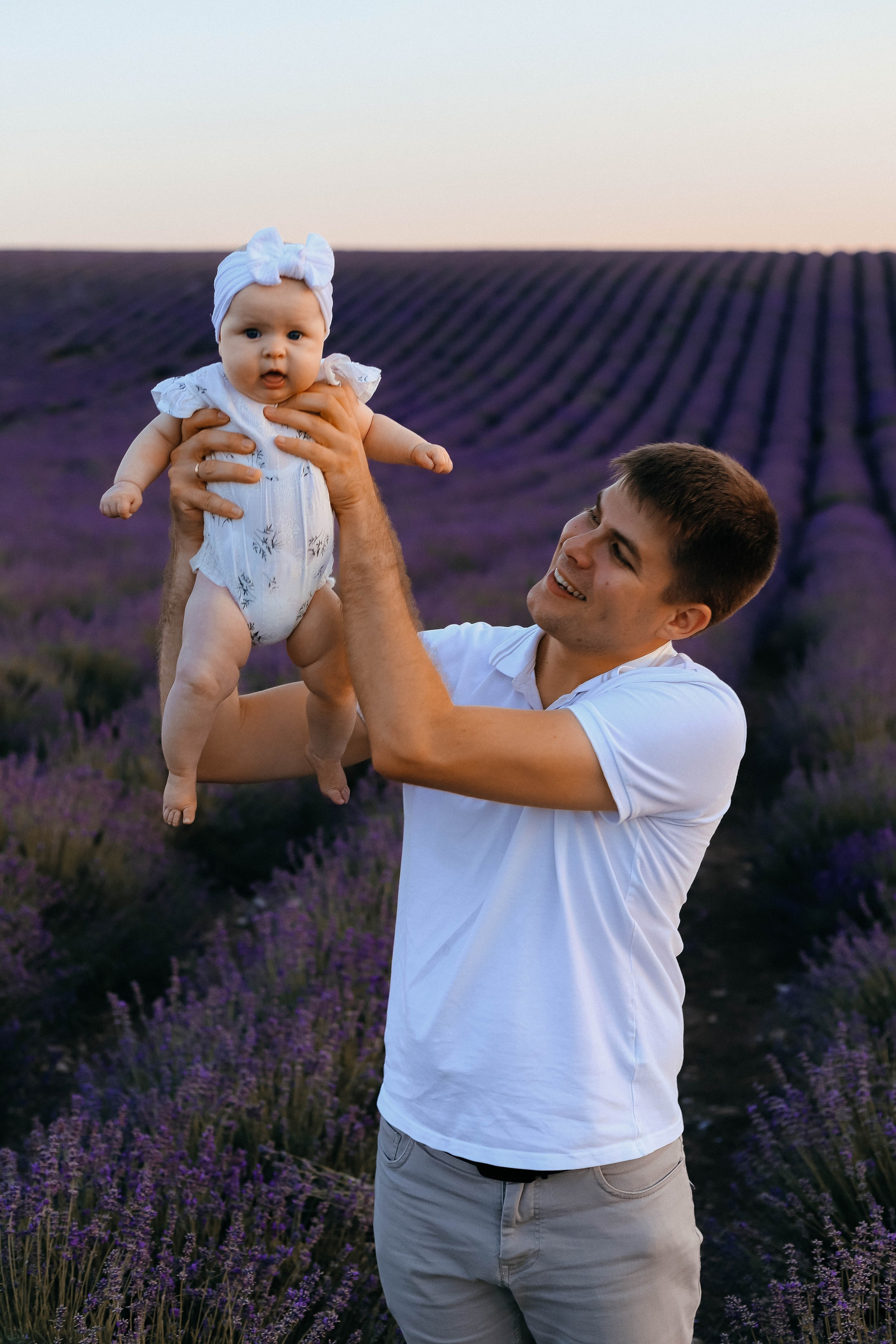 Тамара и Сергей в лаванде. Женский/Детский фотограф в Симферополе Вероника Слепогина