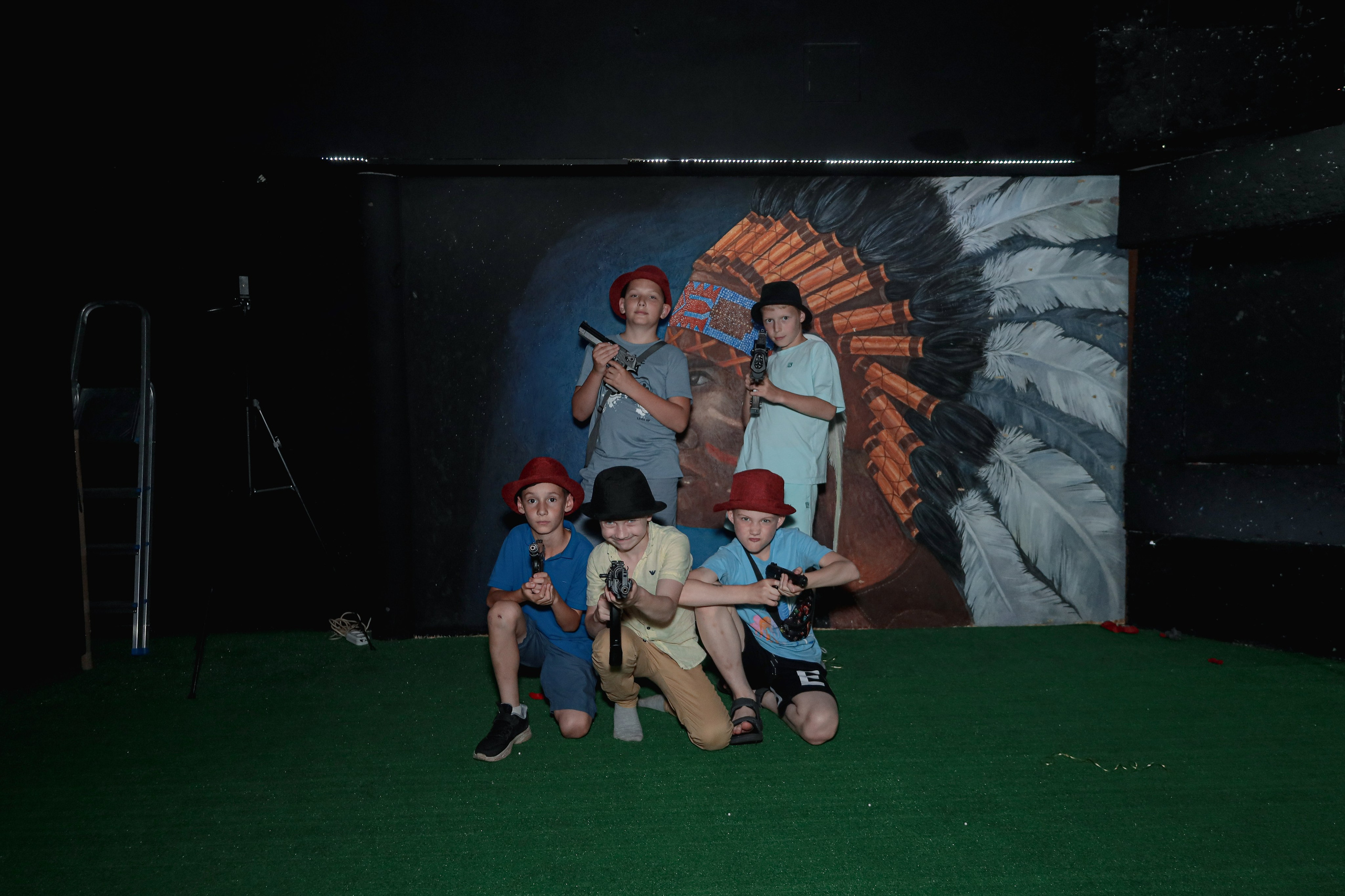 День рождение в стрелковом клубе. Фотограф Надршина Лилия