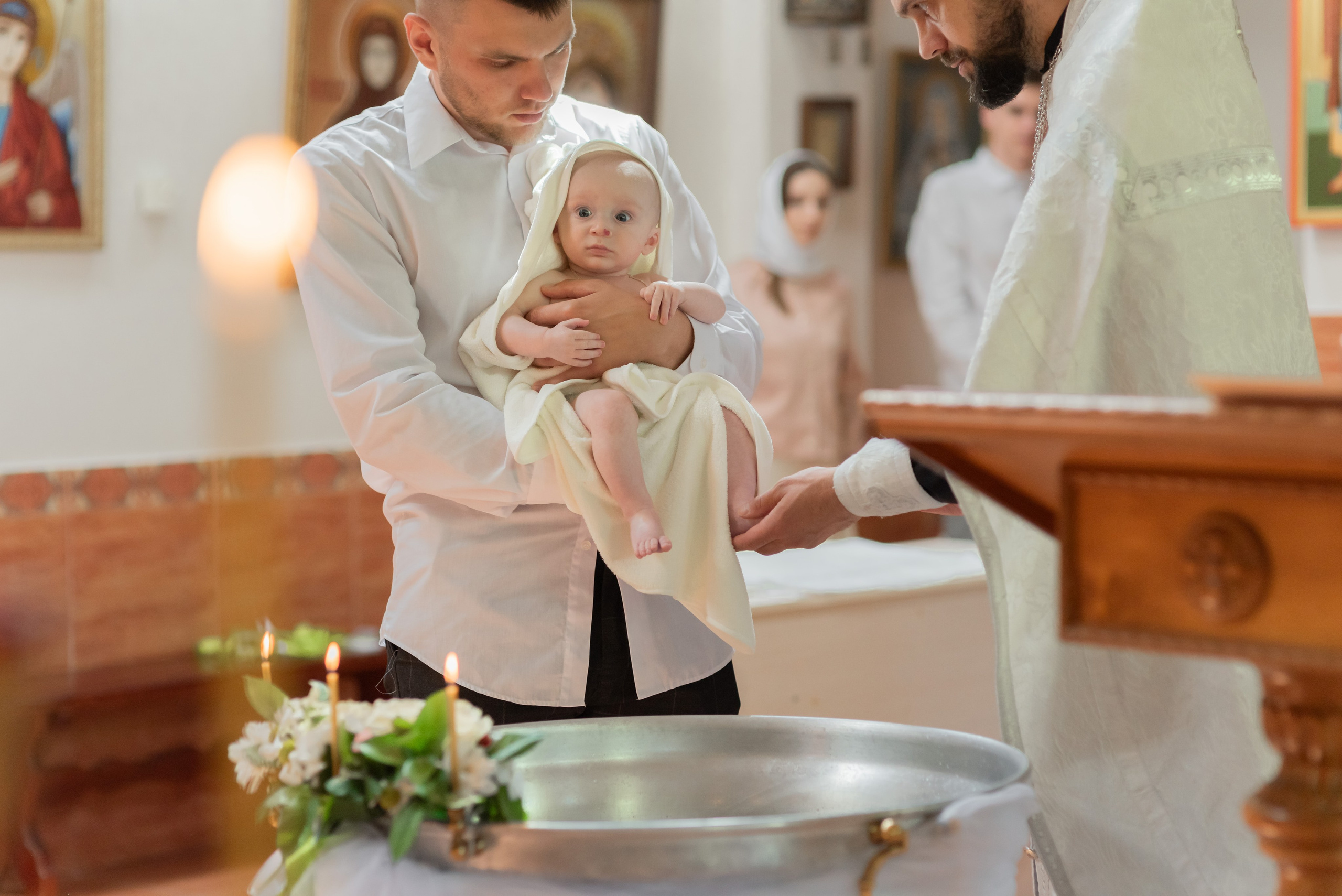 Крещение Иллариона. Фотограф Крещения и Венчания. Минск и другие города. Почтенная Наташа