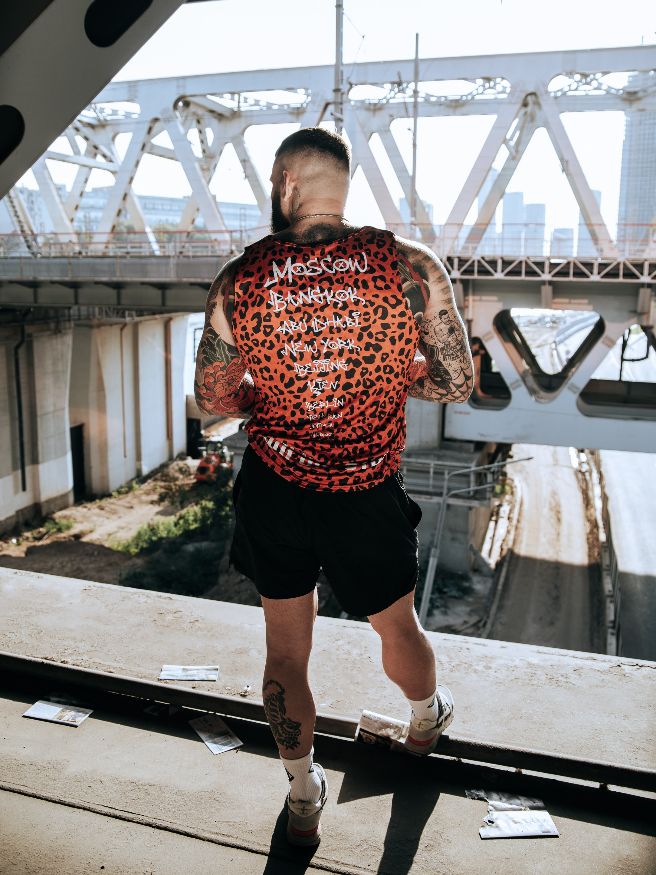 Стрит-съемка для бренда Fanatics. Фотограф Иван Косарев