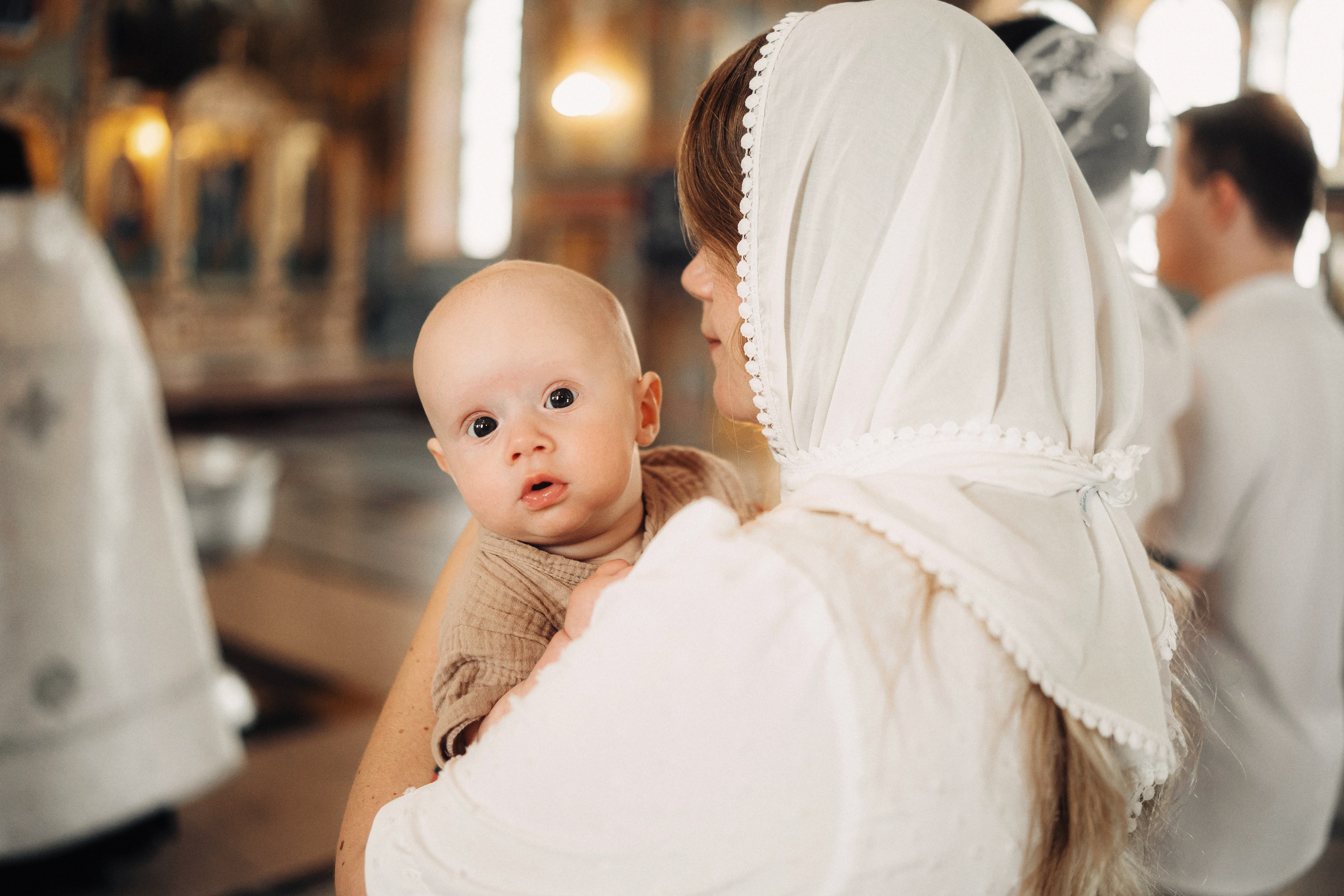 Фотосессия крещения в Воронеже. Свадебный и репортажный фотограф в Воронеже Роман Янко