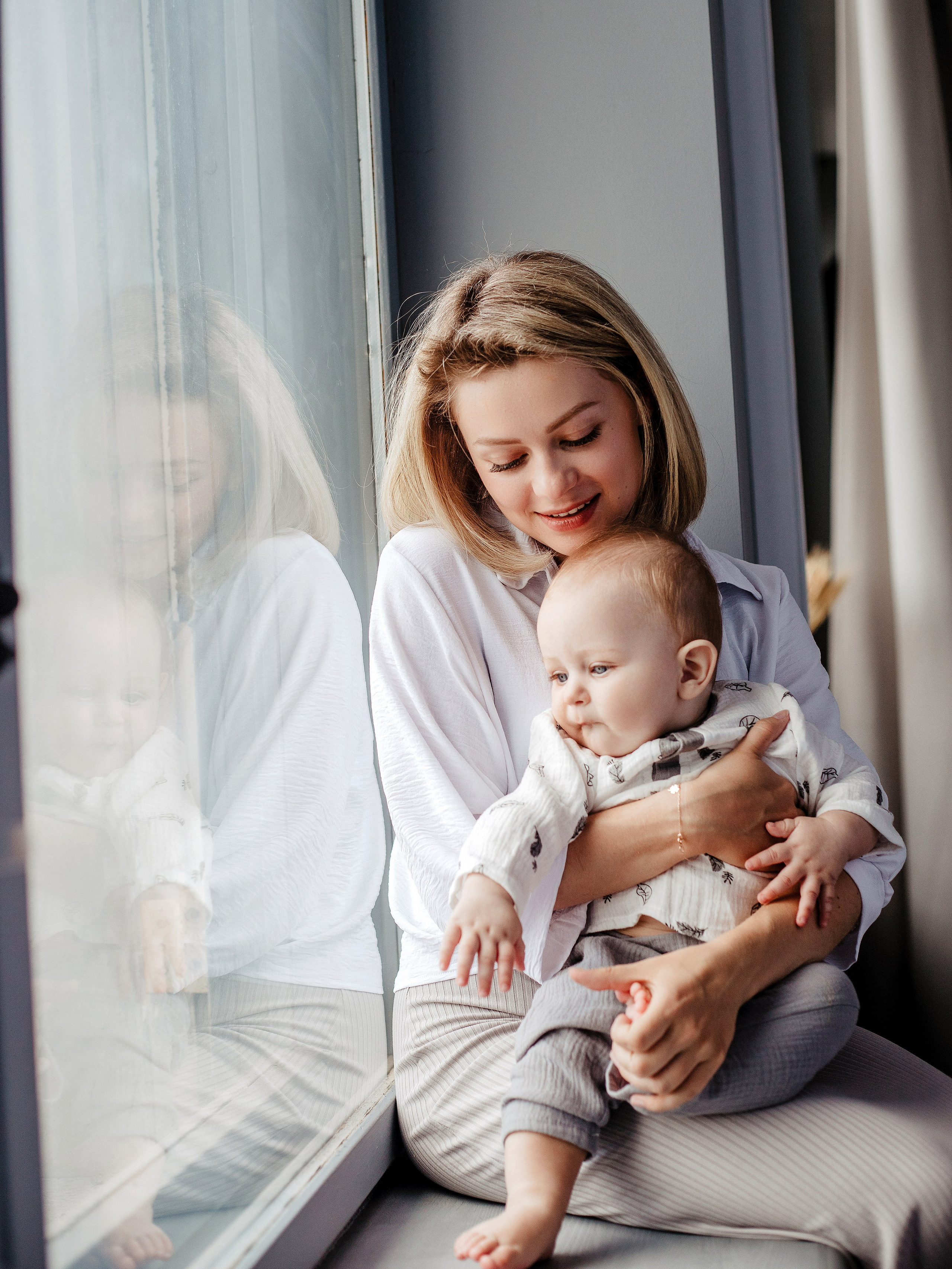 Екатерина с сыночком. Семейный и детский фотограф в  г. Екатеринбурге Холодова Юлия