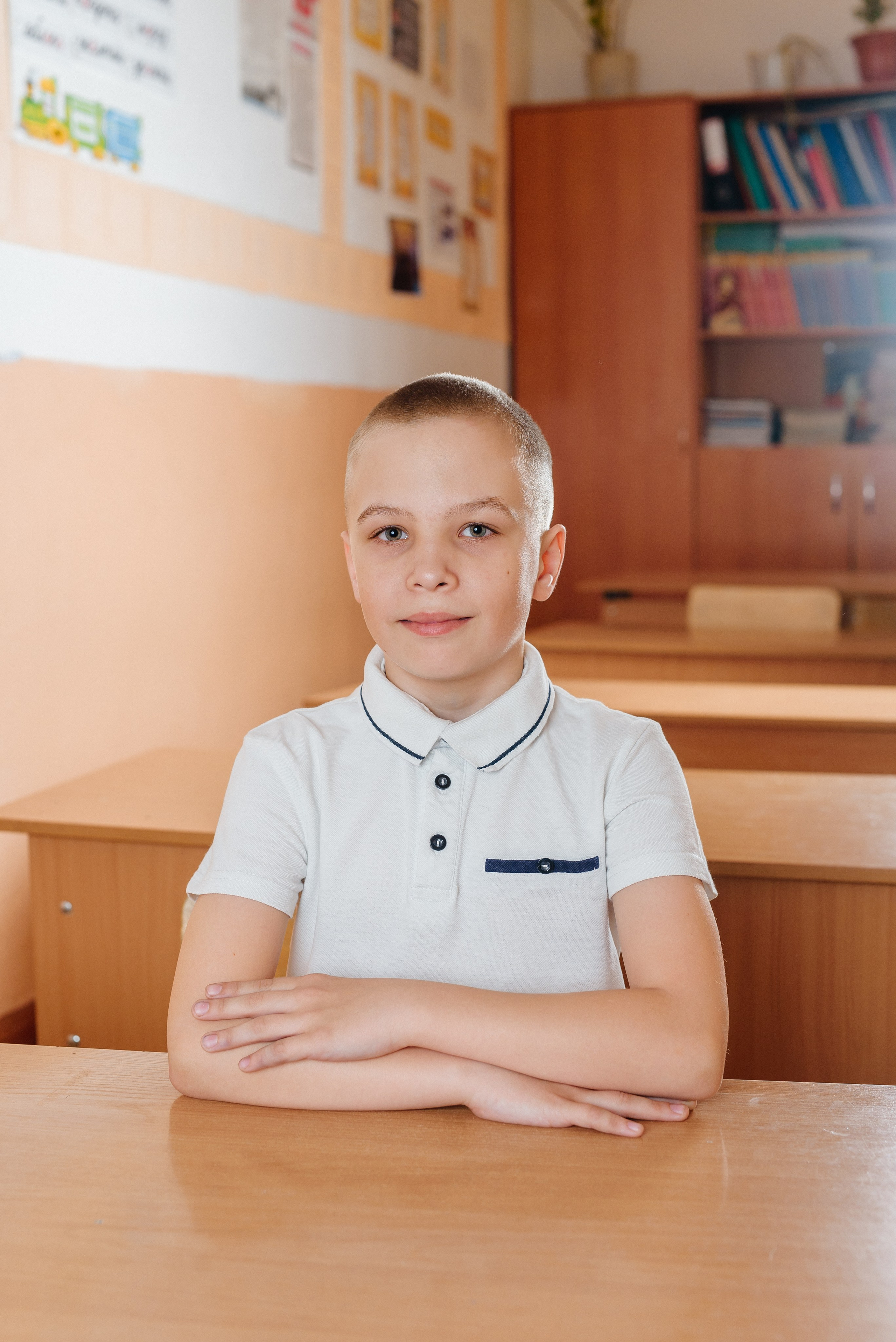 Портреты за партой. Семейный фотограф в Барнауле