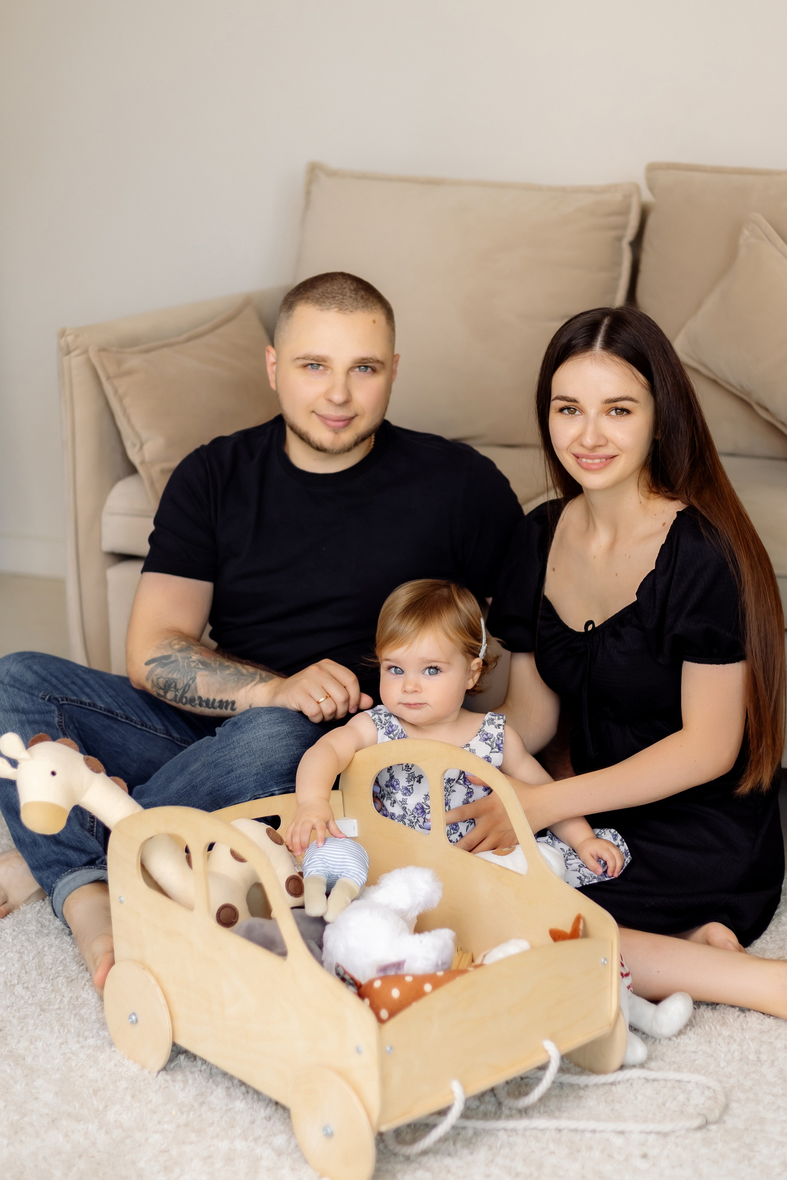 1 годик. Зотова Алена — семейный и женский фотограф в Зеленограде