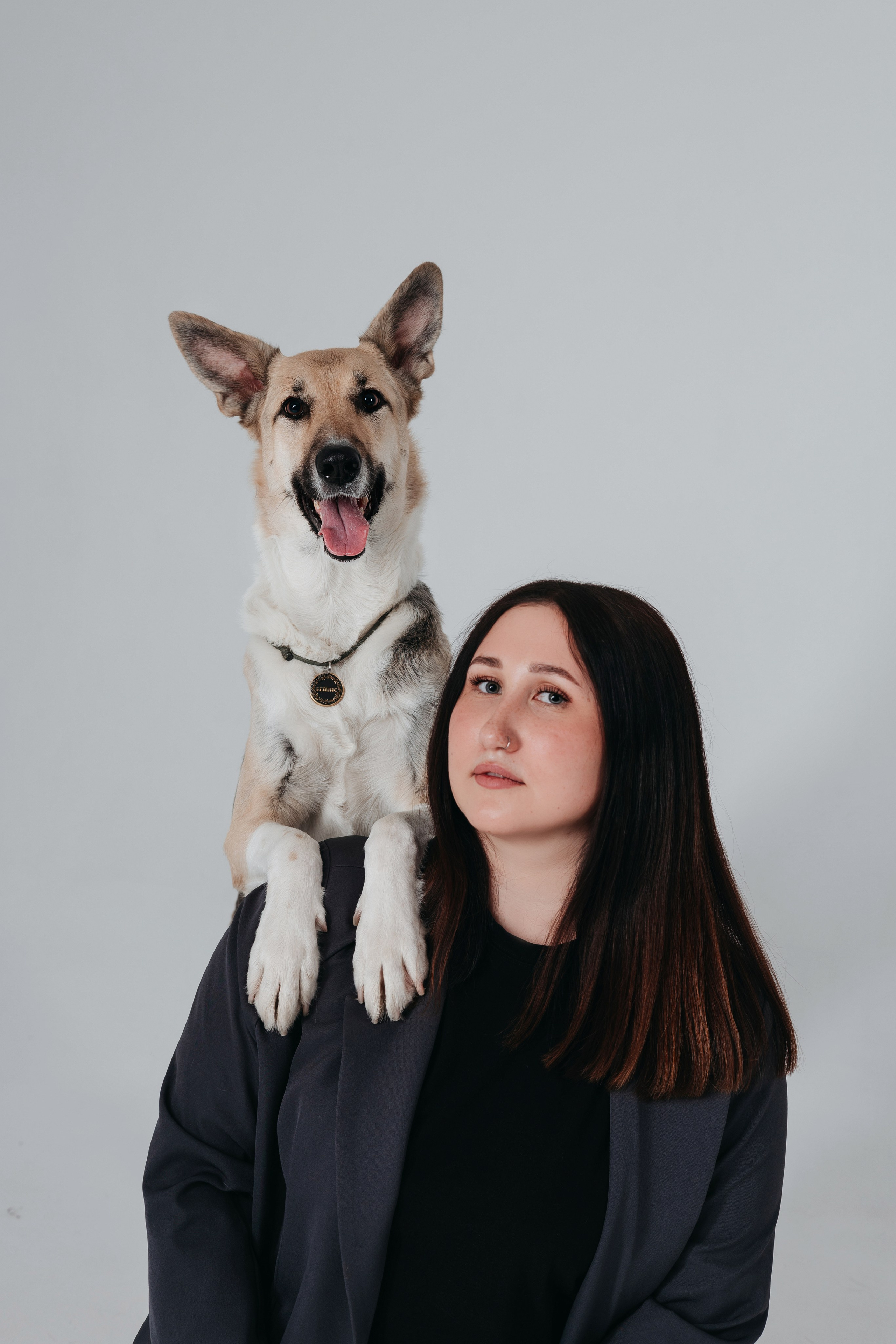 Анна и Бейлис. Фотограф — анималист Владивосток, Алина