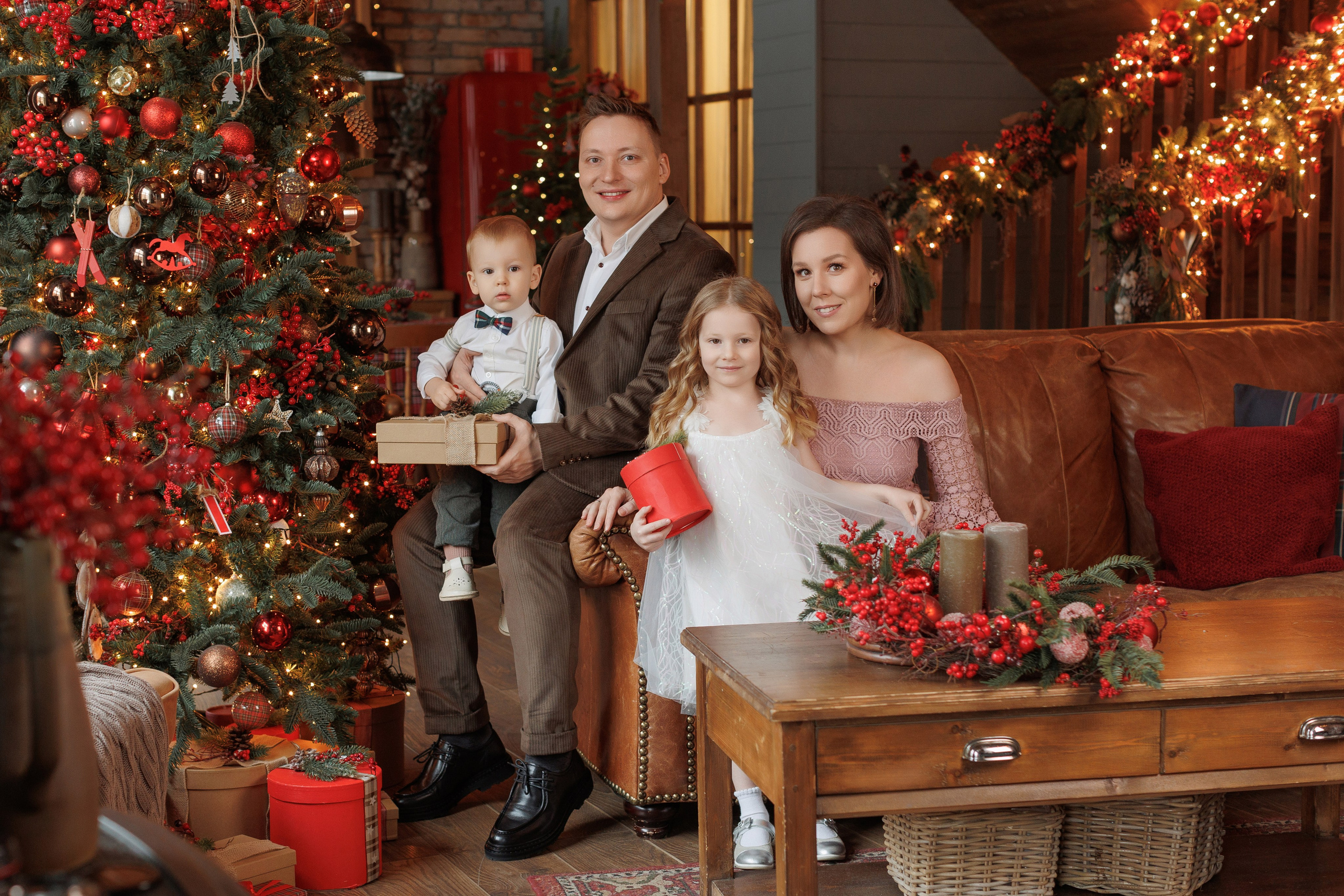 Новогодние фотосессии. Семейный фотограф Екатерина Шустрова Москва и Одинцово