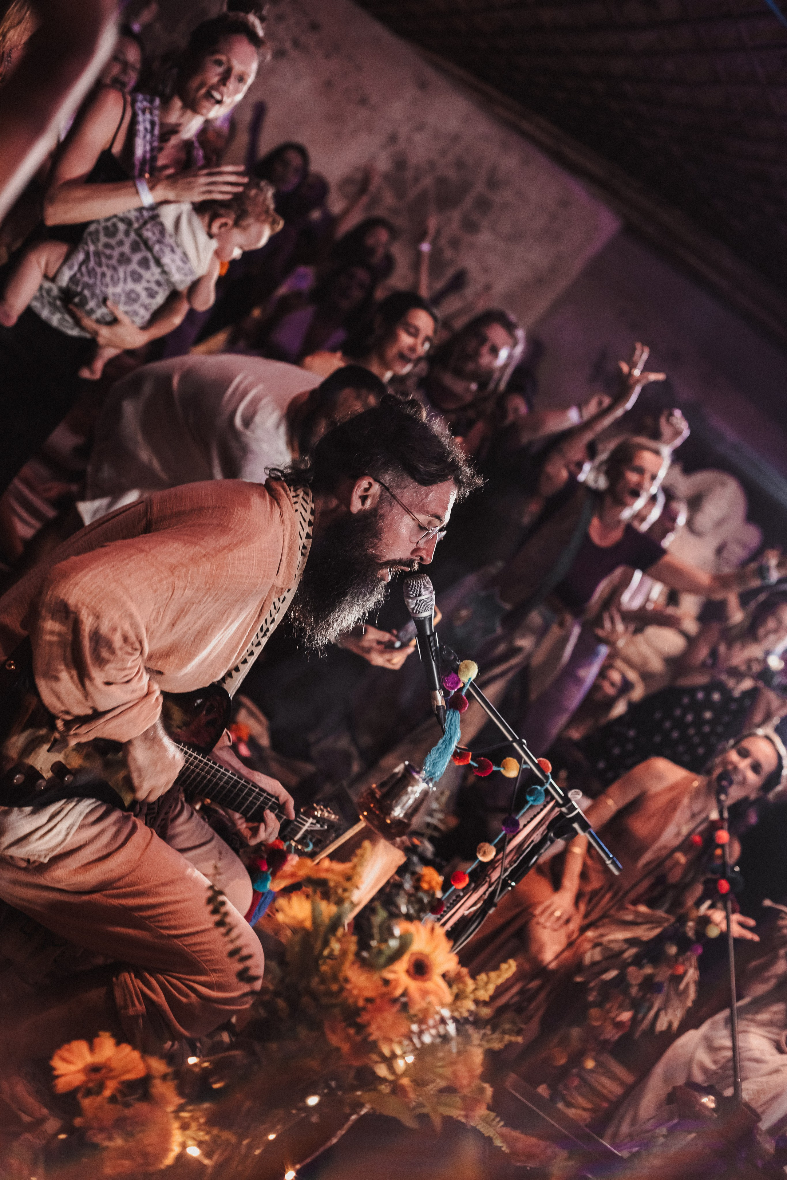 Hanuman Project kirtan at Alchemy march. Mariam Bagdasaryan