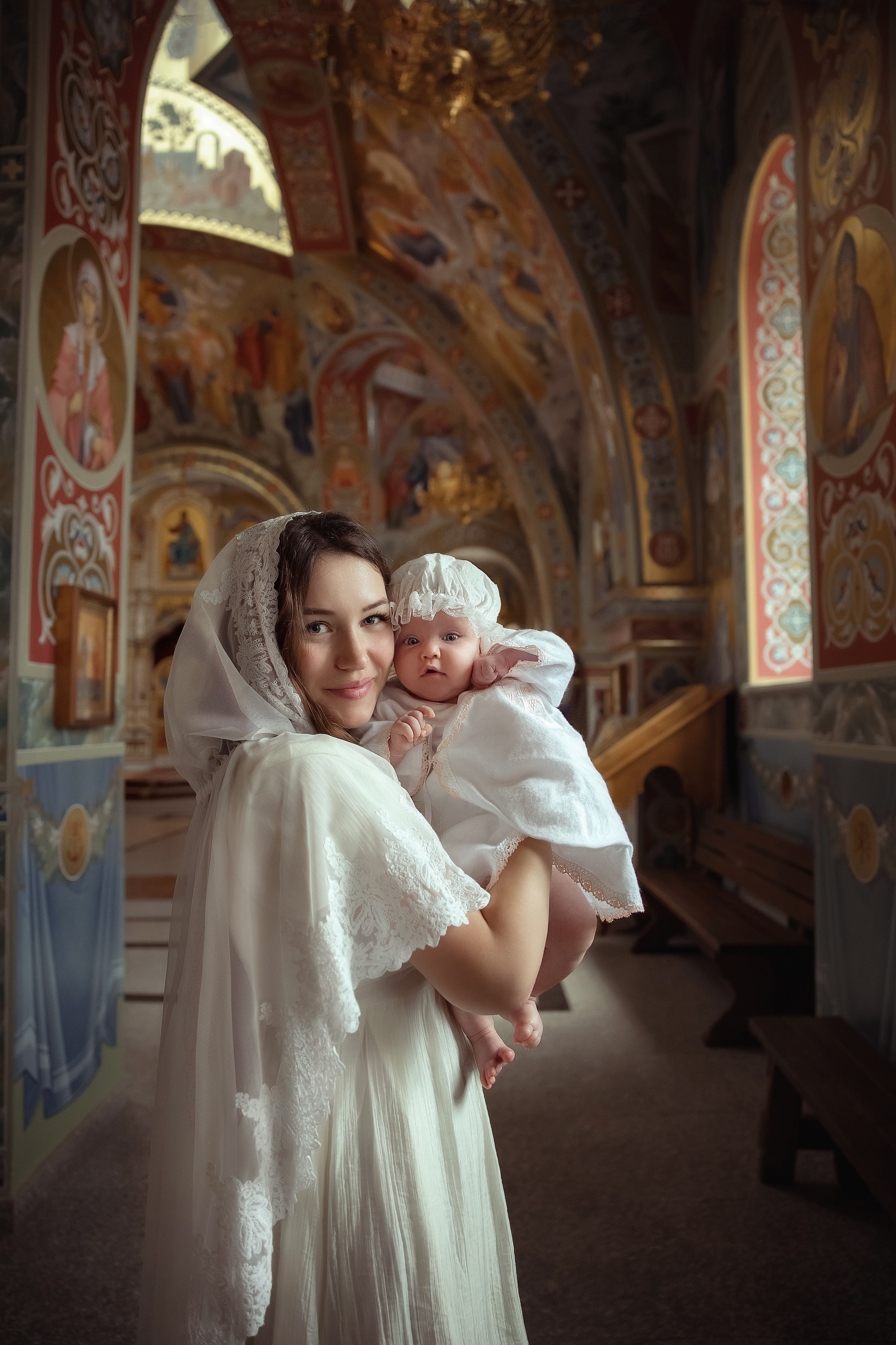 Крещение Софии и Мии. Фотограф на крещение и венчание