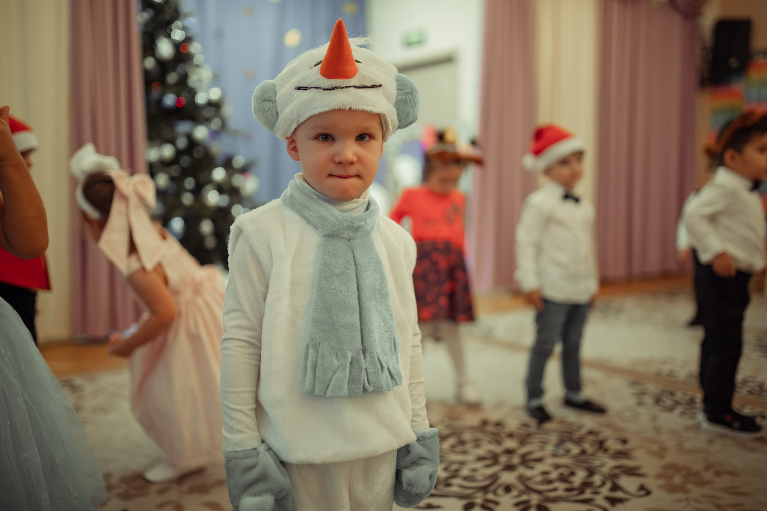 Новогодний утренник в детском саду. Семейный и детский фотограф в Москве Дорогова Екатерина