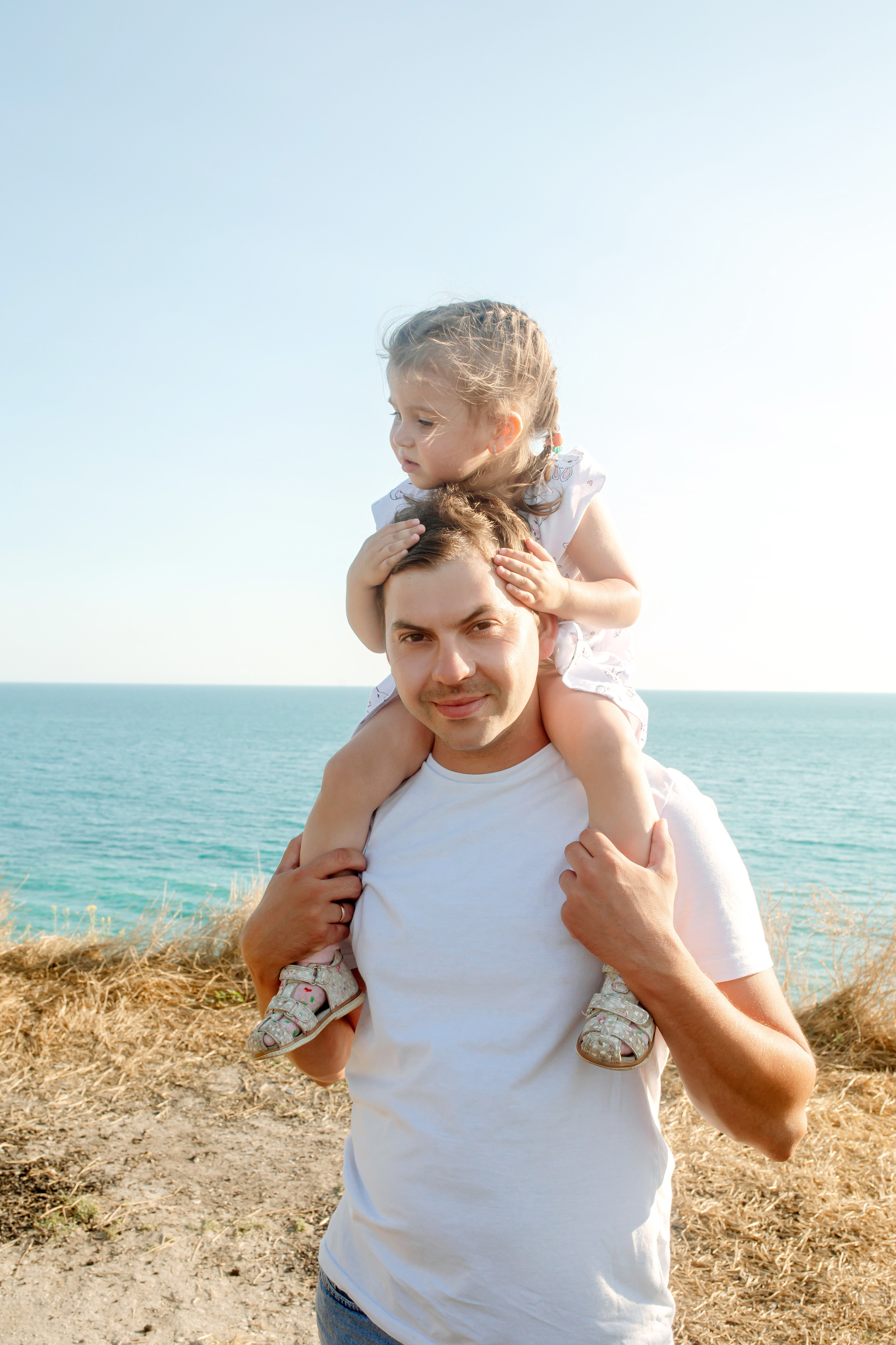 Алена, Влад с дочерью. Wedding and family photographer in Gelendzhik Victoria Balashova