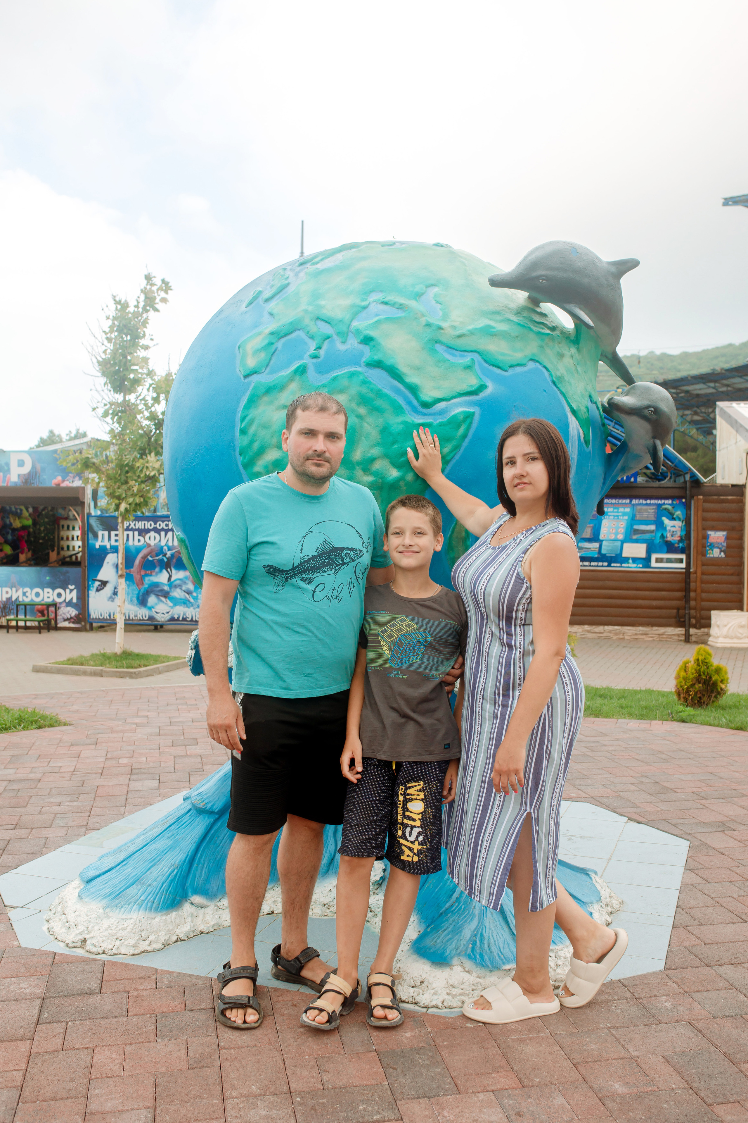 Наталья, Иван и Саша. Фотограф в Геленджике, Архипо-Осиповке, Абрау-Дюрсо, Кринице Виктория