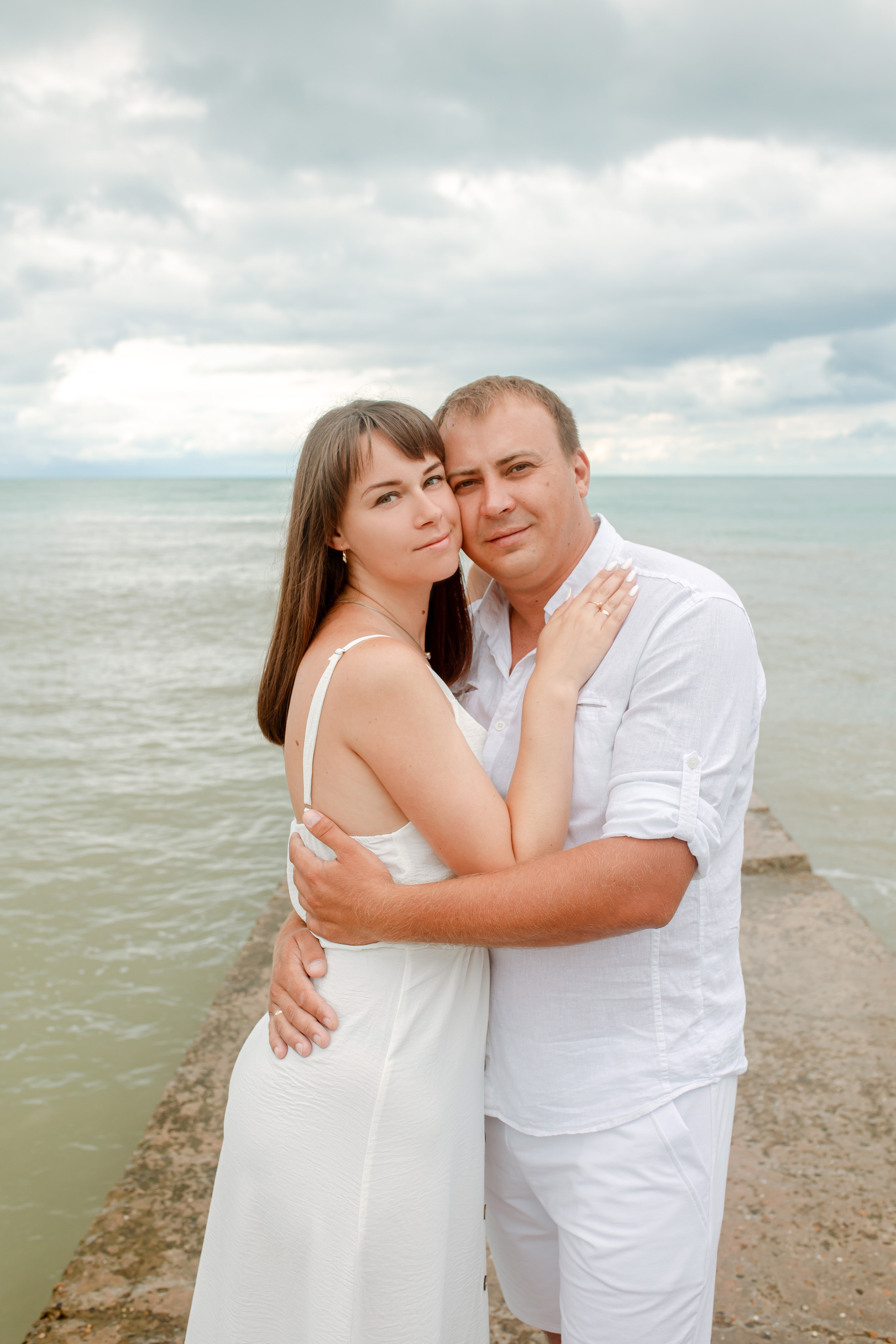 Анастасия и Владимир с дочерью. Фотограф в Геленджике, Архипо-Осиповке, Абрау-Дюрсо, Кринице Виктория