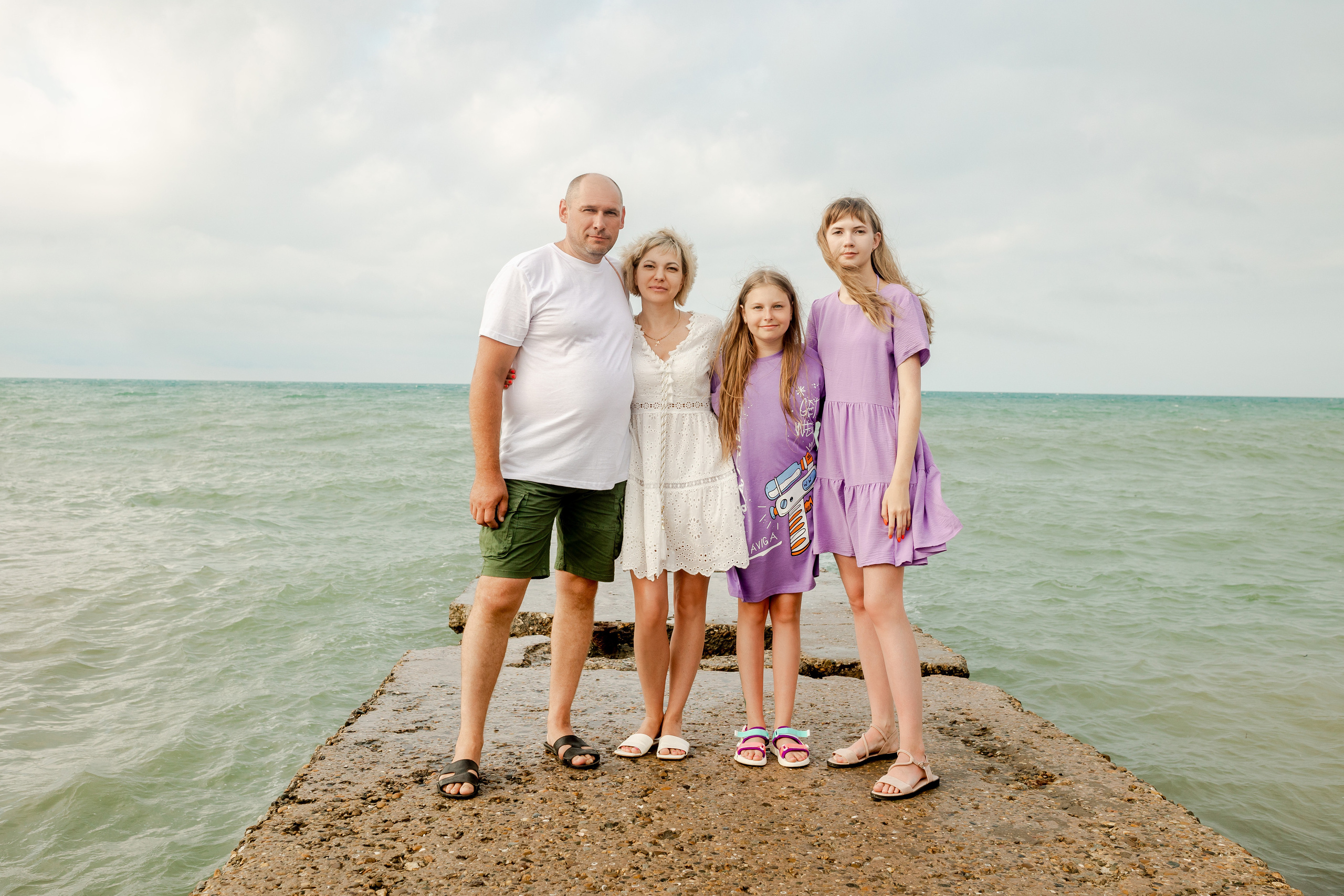 Ольга, Александр, Ксюша и Ариша. Фотограф в Геленджике, Архипо-Осиповке, Абрау-Дюрсо, Кринице Виктория