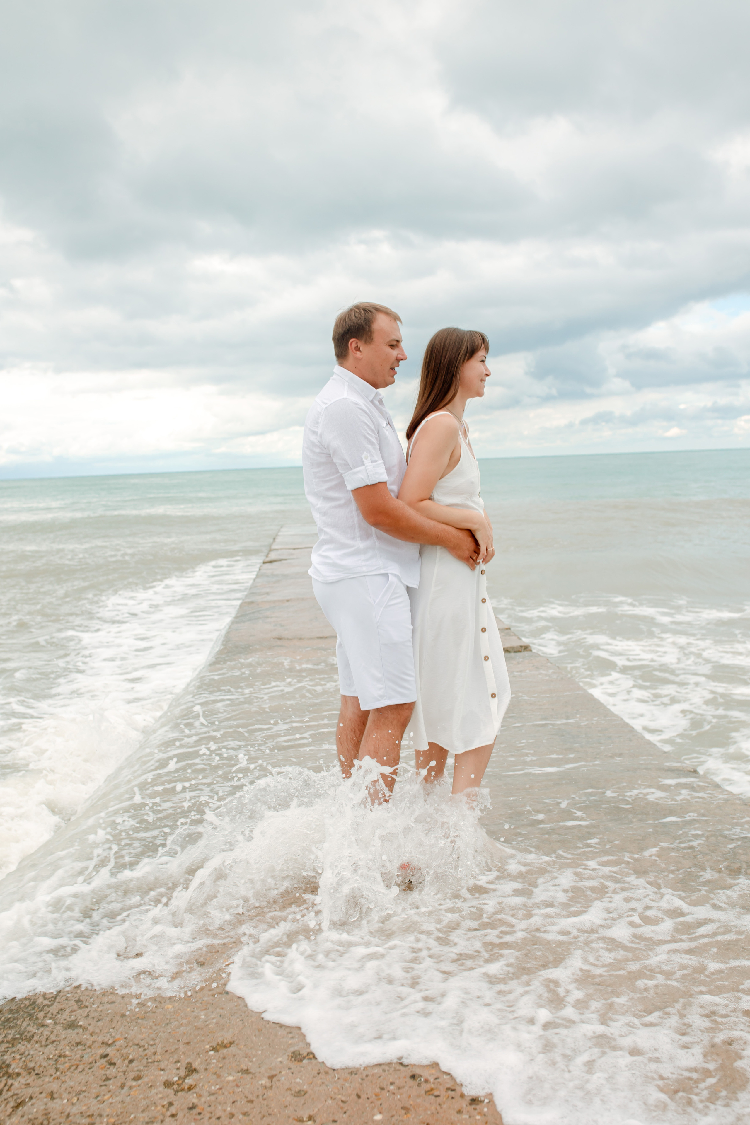 Анастасия и Владимир с дочерью. Фотограф в Геленджике, Архипо-Осиповке, Абрау-Дюрсо, Кринице Виктория