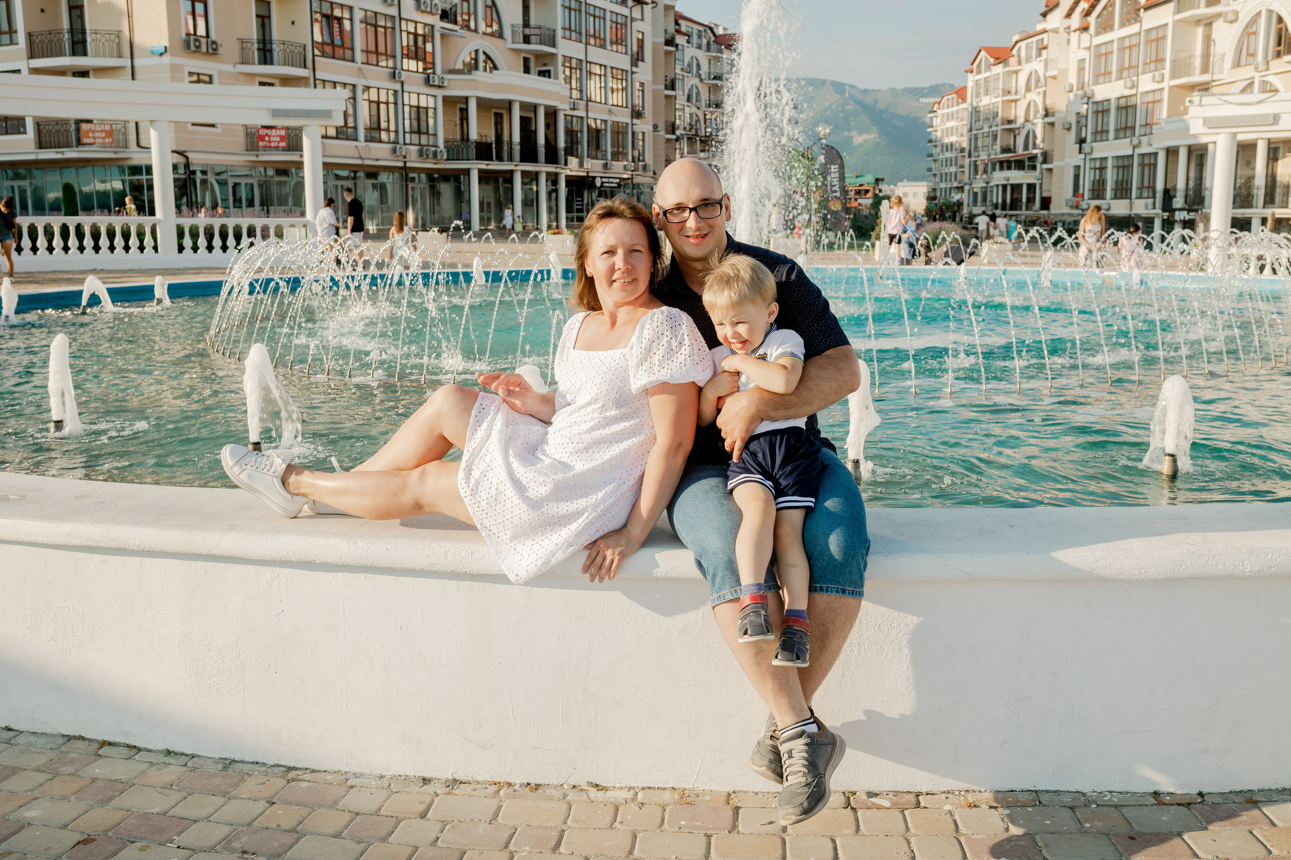 Елена, Евгений и Юра. Фотограф в Геленджике, Архипо-Осиповке, Абрау-Дюрсо, Кринице Виктория