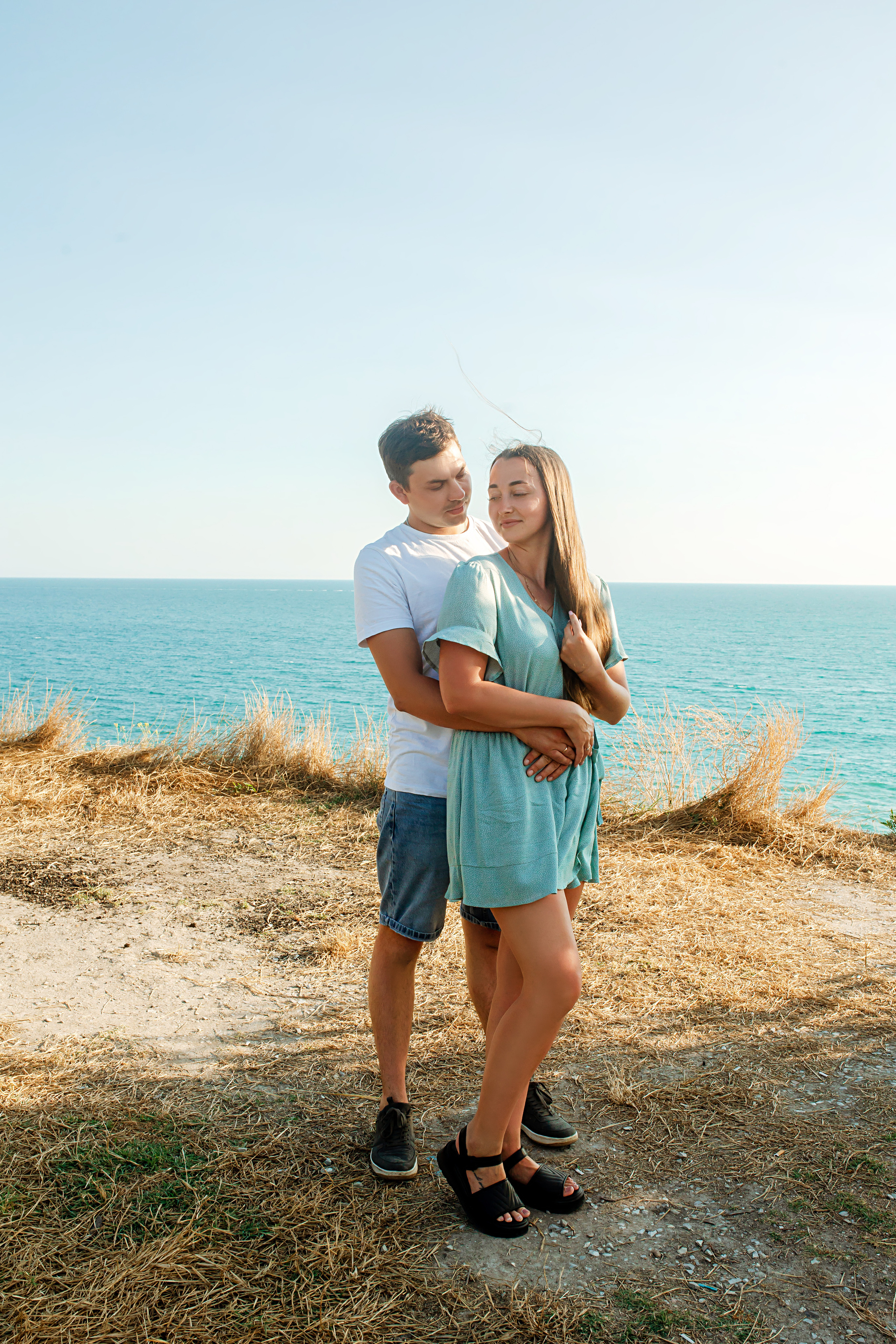 Алена, Влад с дочерью. Wedding and family photographer in Gelendzhik Victoria Balashova