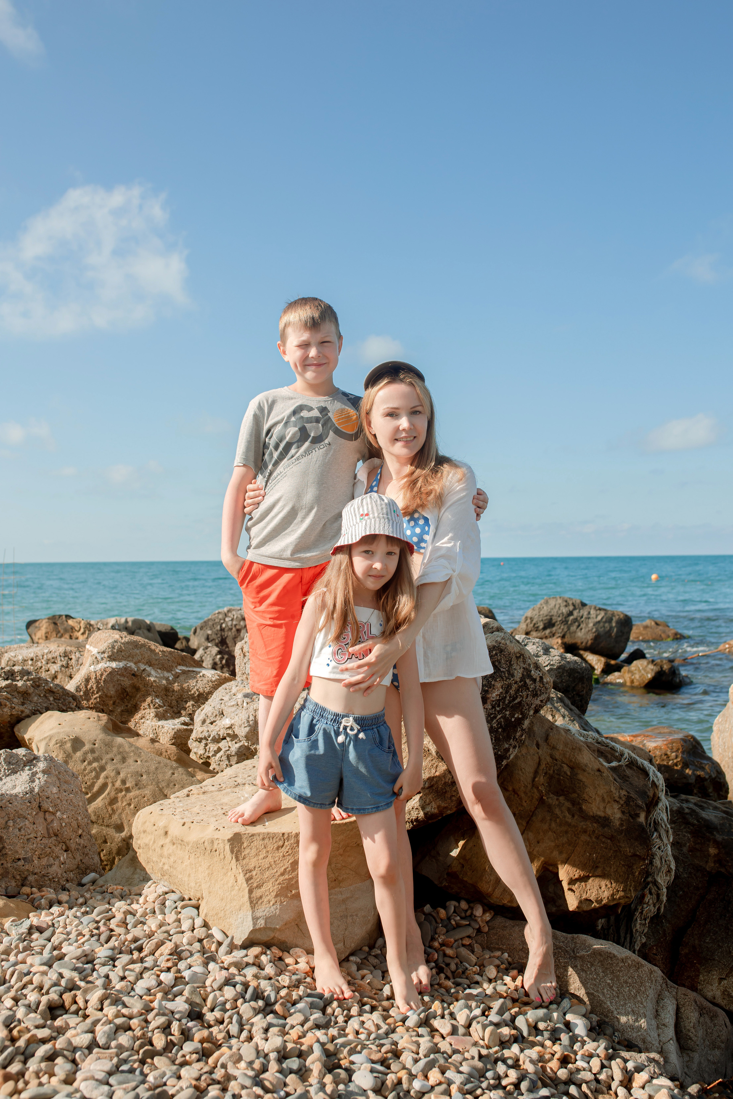 Дарья, Андрей и дети. Фотограф в Геленджике, Архипо-Осиповке, Абрау-Дюрсо, Кринице Виктория