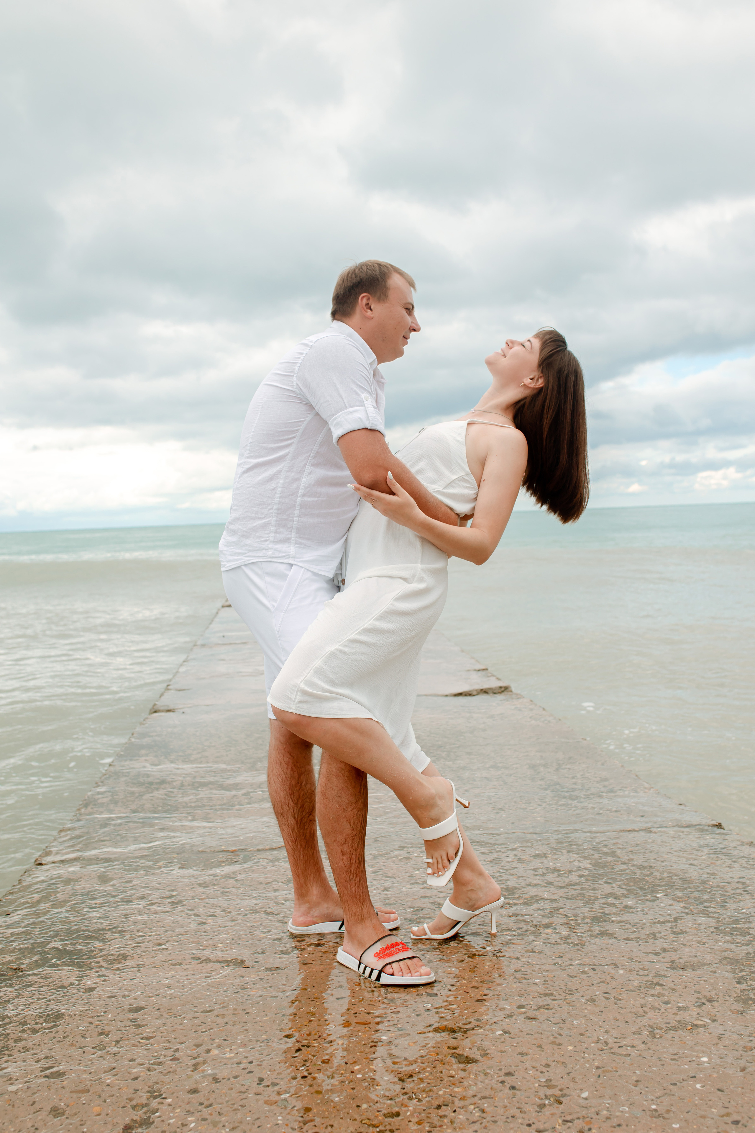 Анастасия и Владимир с дочерью. Фотограф в Геленджике, Архипо-Осиповке, Абрау-Дюрсо, Кринице Виктория