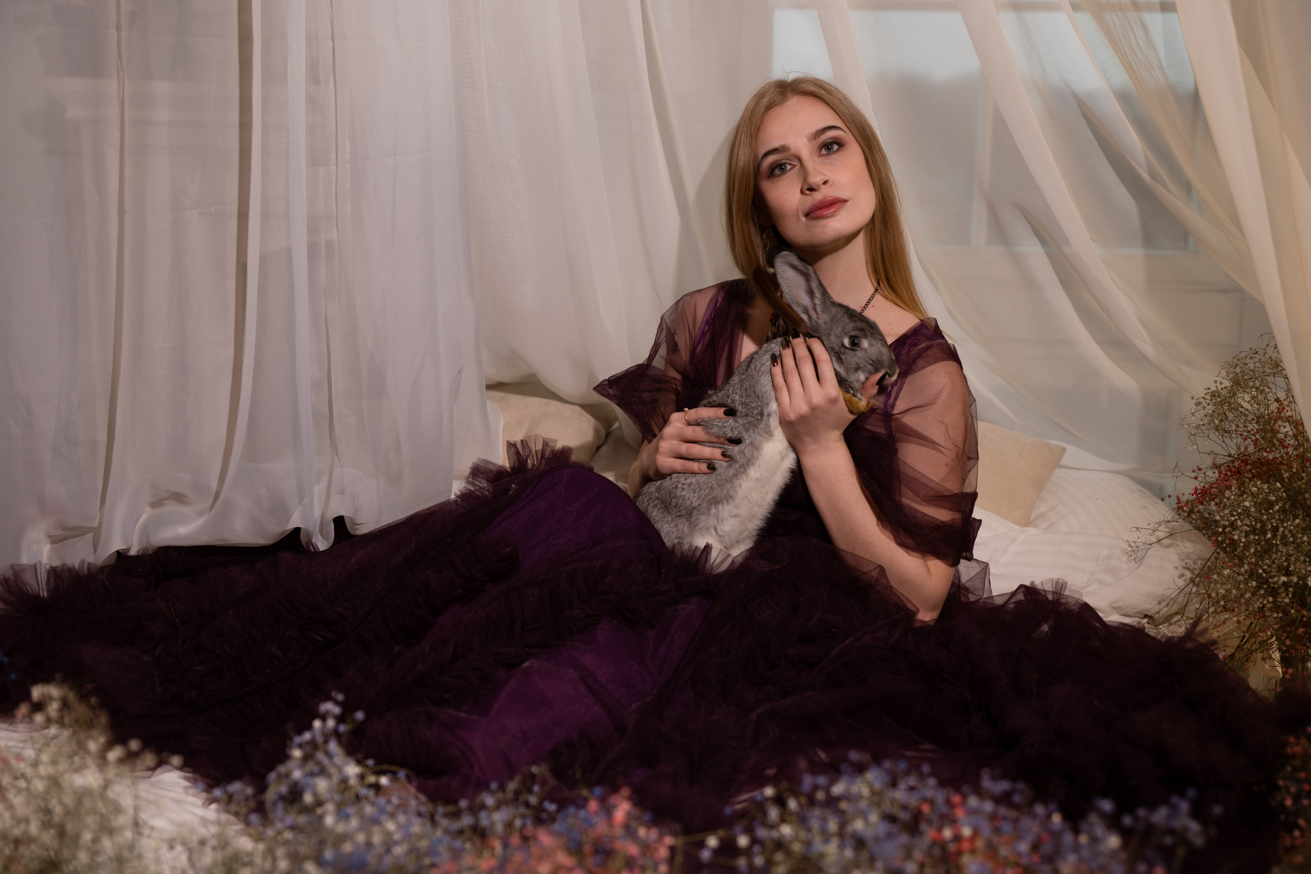 ИРИНА (ФОТО ДЕНЬ С ГИПСОФИЛОЙ). Саенко Людмила Фотограф из Тулы