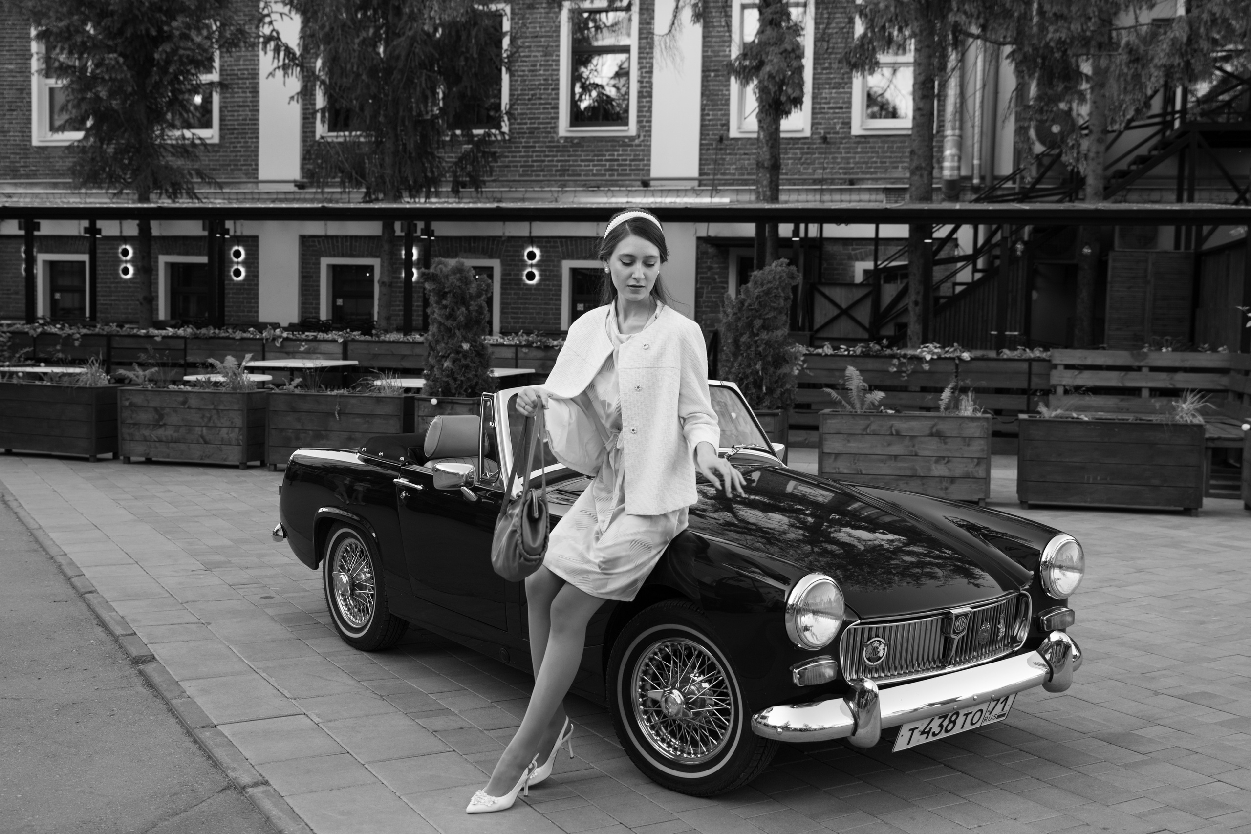 Фотосессия с ретро автомобилем. Саенко Людмила Фотограф из Тулы