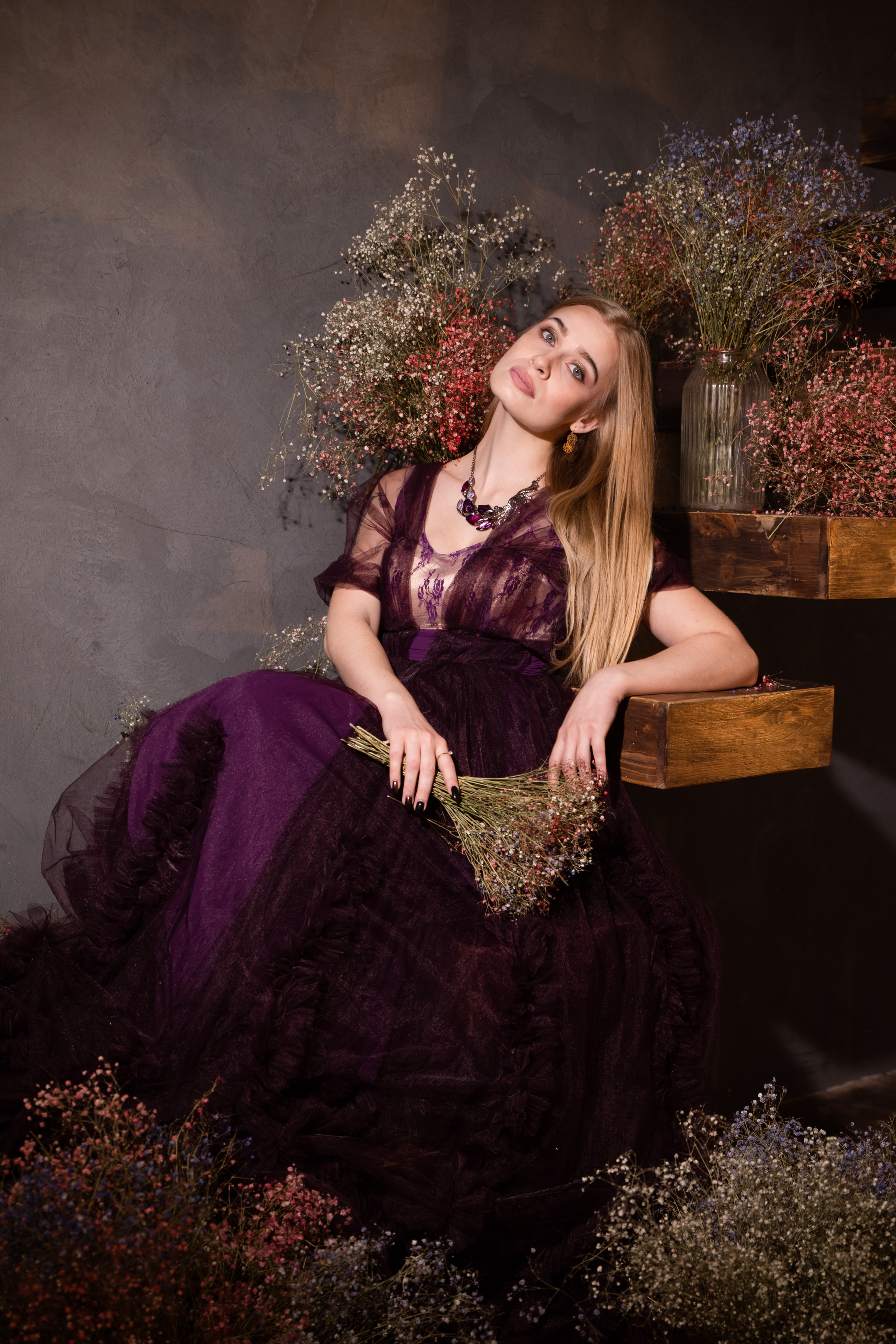 ИРИНА (ФОТО ДЕНЬ С ГИПСОФИЛОЙ). Саенко Людмила Фотограф из Тулы