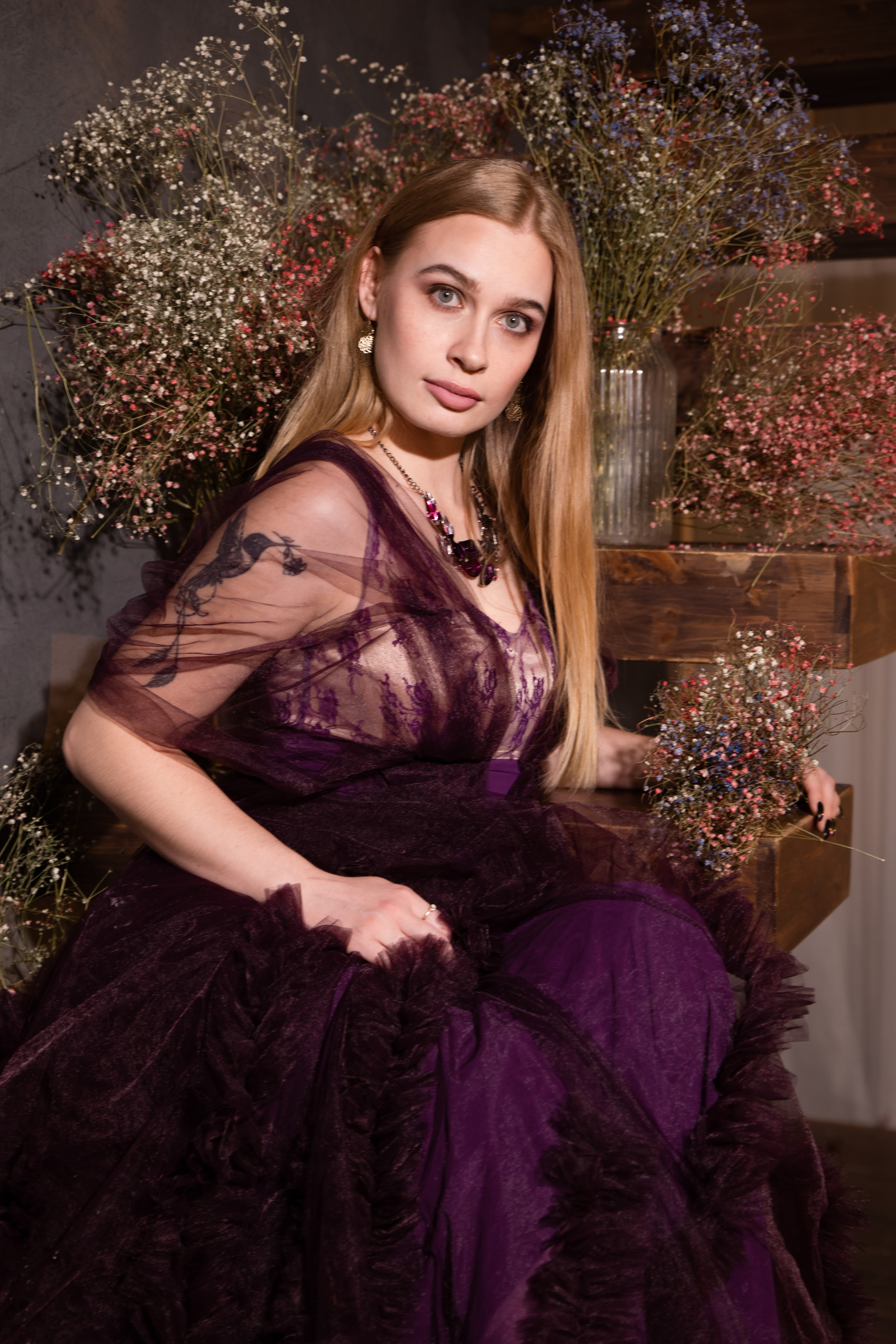 ИРИНА (ФОТО ДЕНЬ С ГИПСОФИЛОЙ). Саенко Людмила Фотограф из Тулы