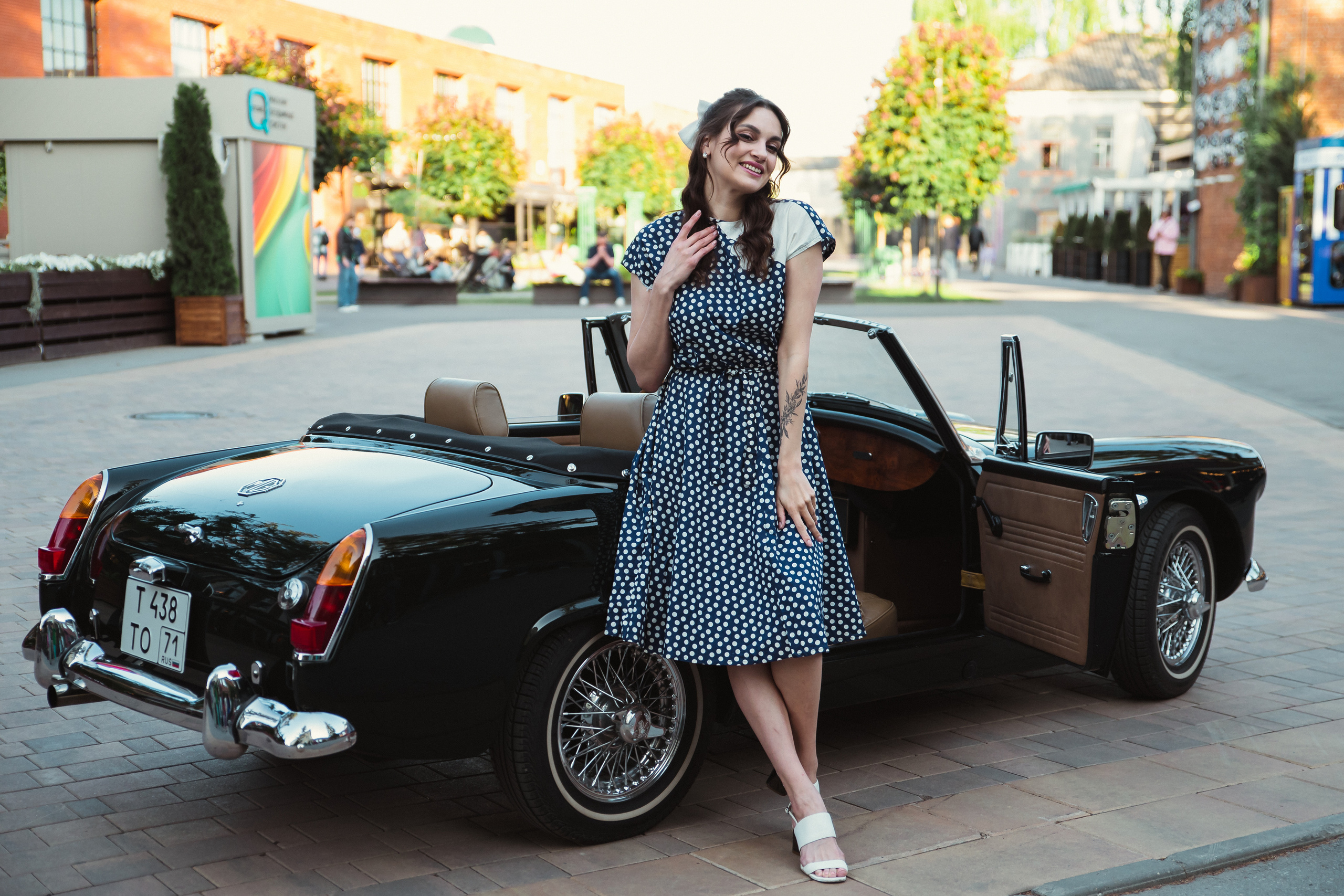 Фотосессия с ретро автомобилем. Саенко Людмила Фотограф из Тулы