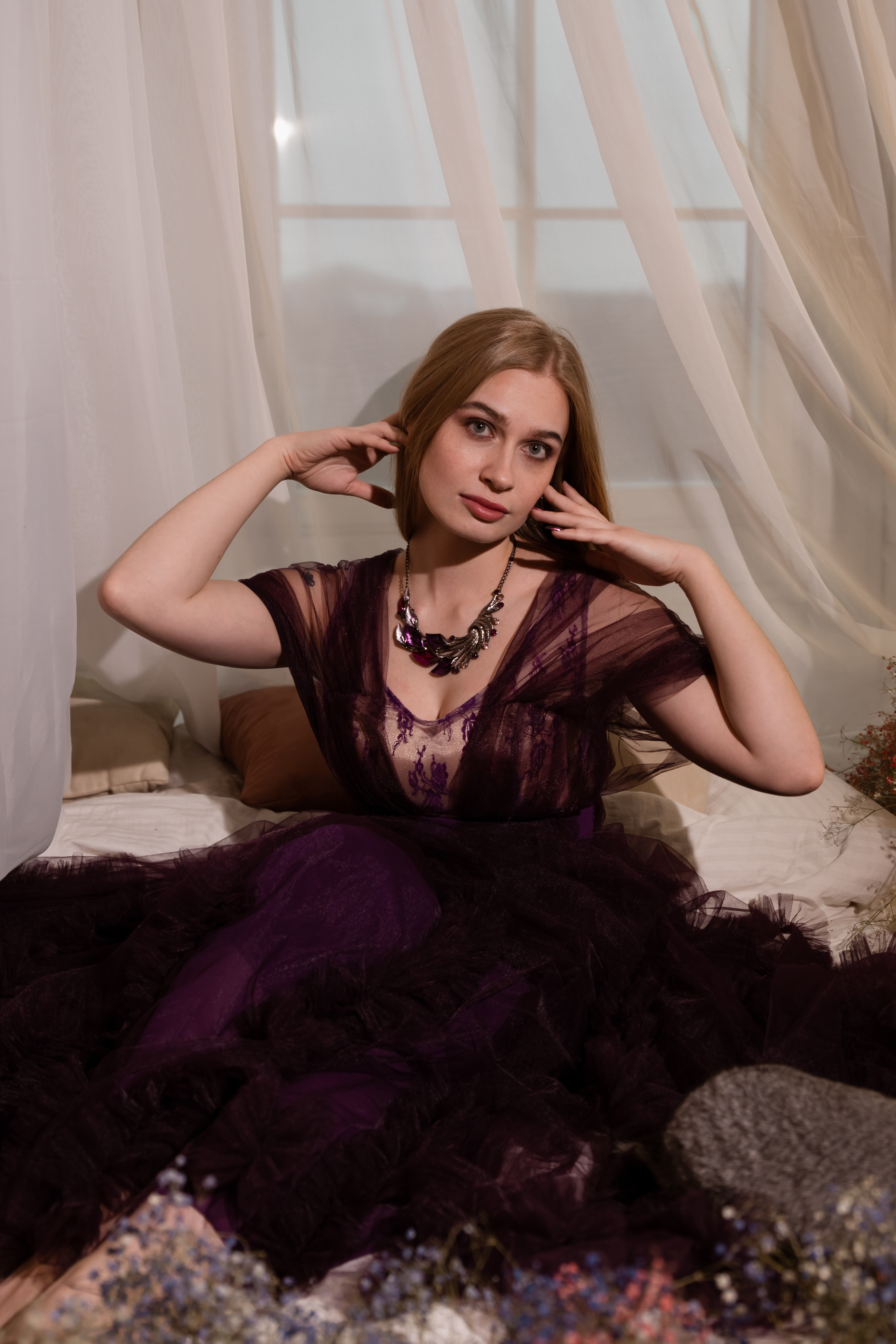 ИРИНА (ФОТО ДЕНЬ С ГИПСОФИЛОЙ). Саенко Людмила Фотограф из Тулы