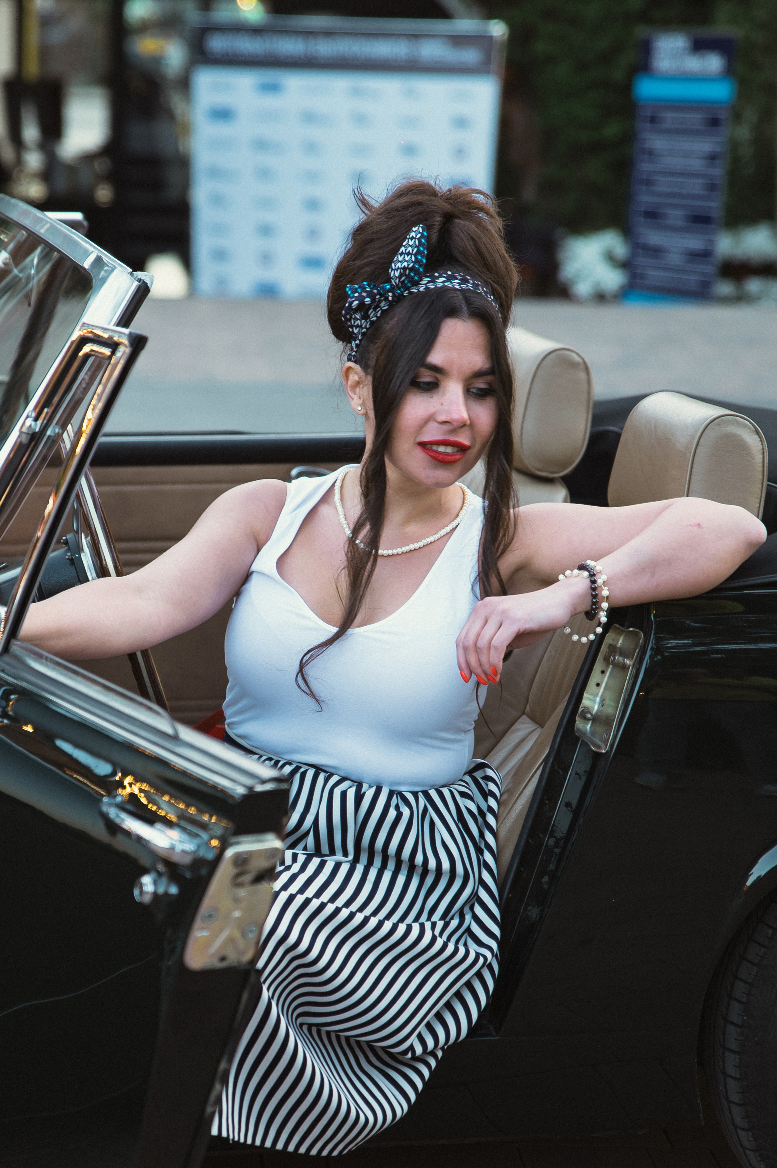 Фотосессия с ретро автомобилем. Саенко Людмила Фотограф из Тулы