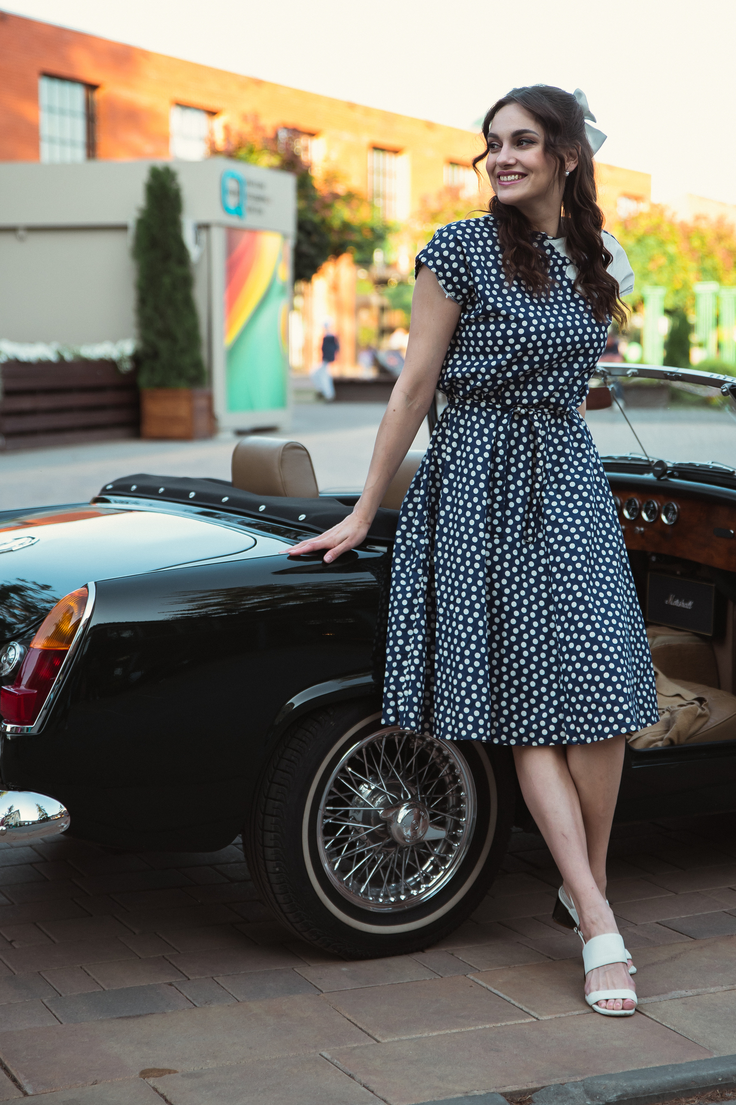 Фотосессия с ретро автомобилем. Саенко Людмила Фотограф из Тулы