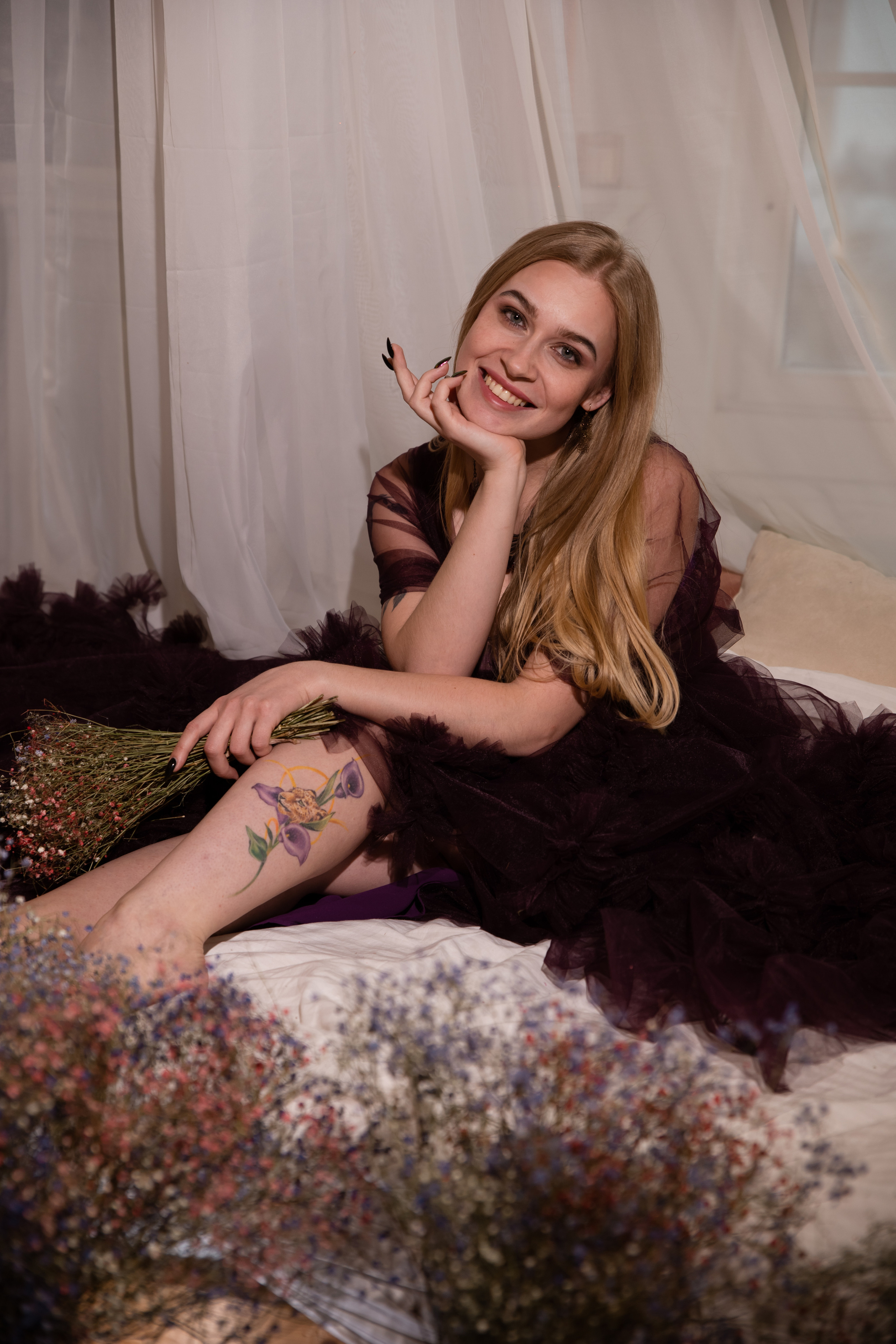 ИРИНА (ФОТО ДЕНЬ С ГИПСОФИЛОЙ). Саенко Людмила Фотограф из Тулы