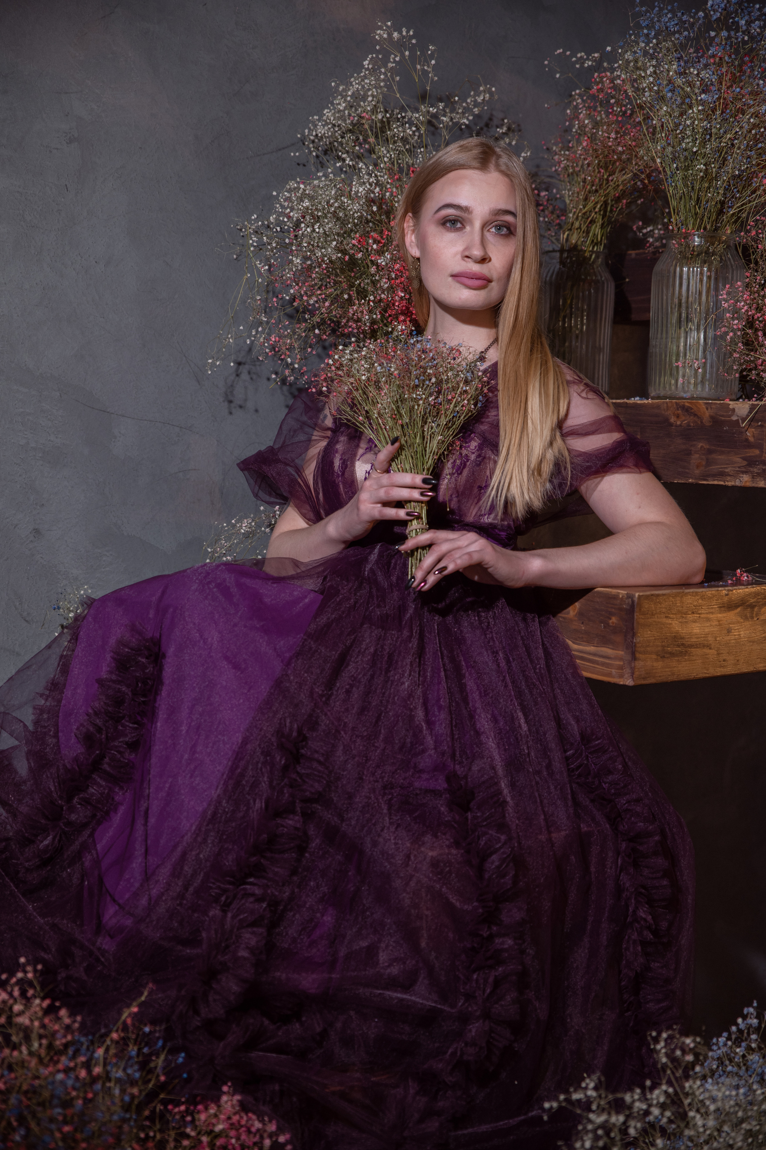 ИРИНА (ФОТО ДЕНЬ С ГИПСОФИЛОЙ). Саенко Людмила Фотограф из Тулы