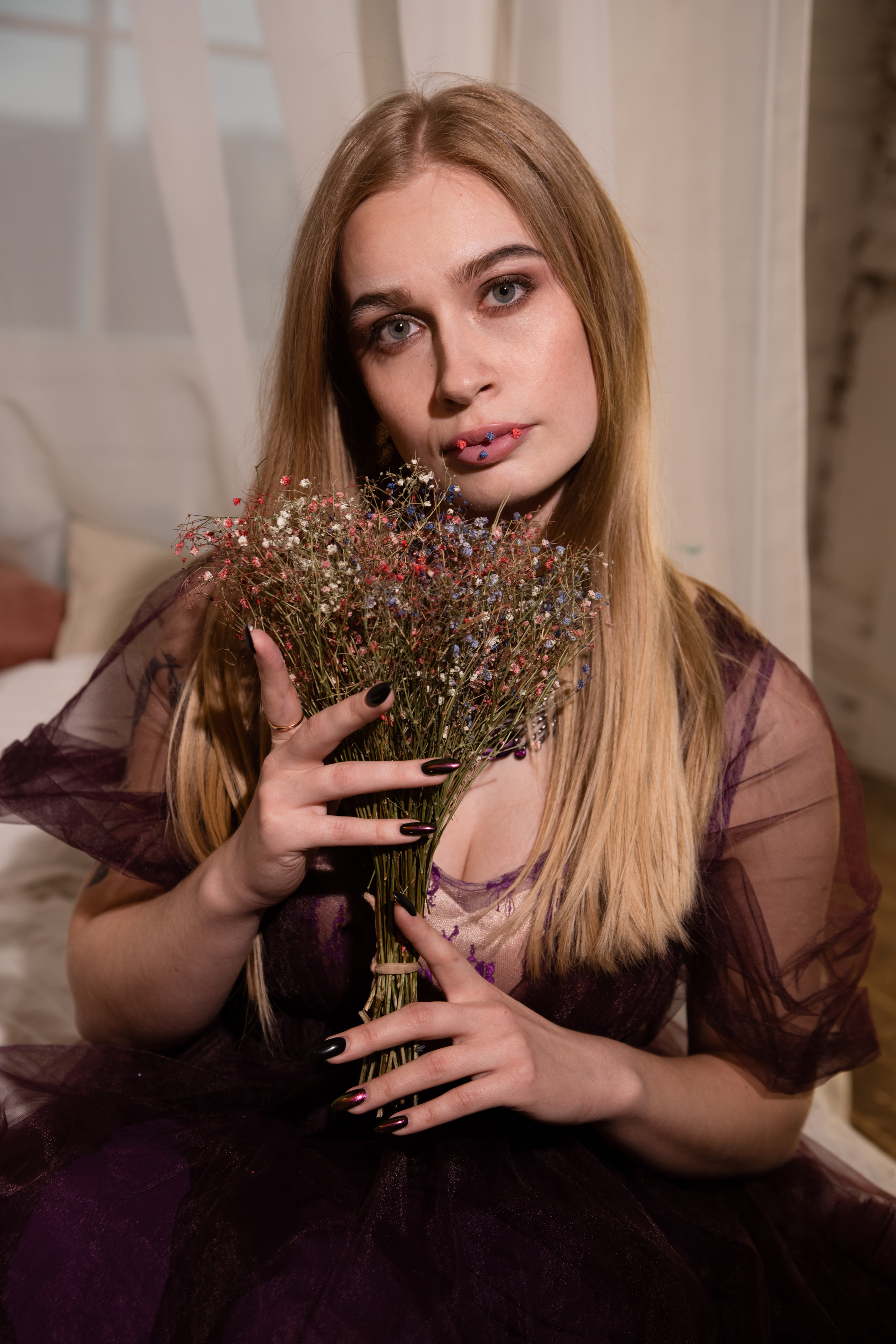 ИРИНА (ФОТО ДЕНЬ С ГИПСОФИЛОЙ). Саенко Людмила Фотограф из Тулы