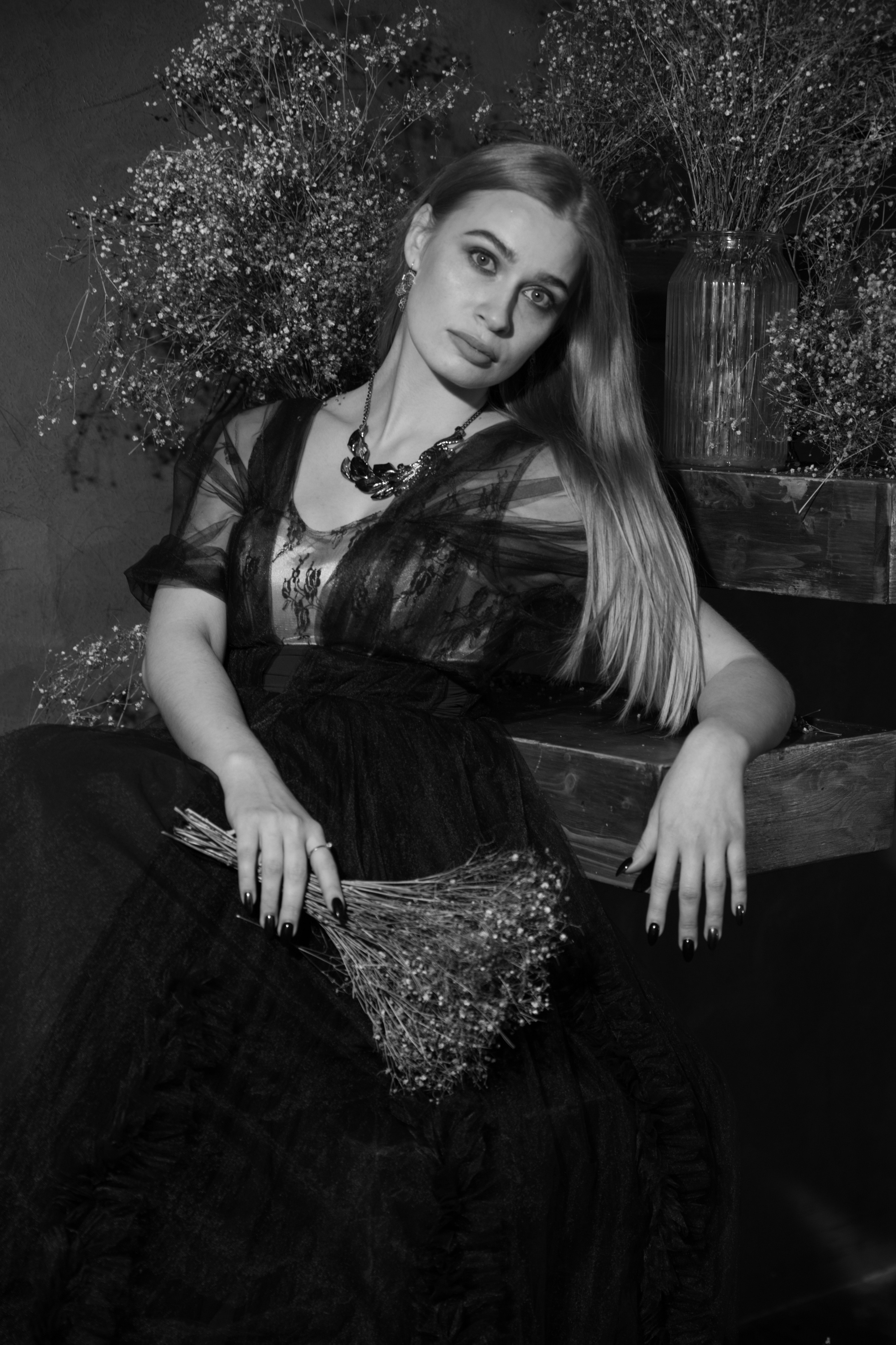 ИРИНА (ФОТО ДЕНЬ С ГИПСОФИЛОЙ). Саенко Людмила Фотограф из Тулы