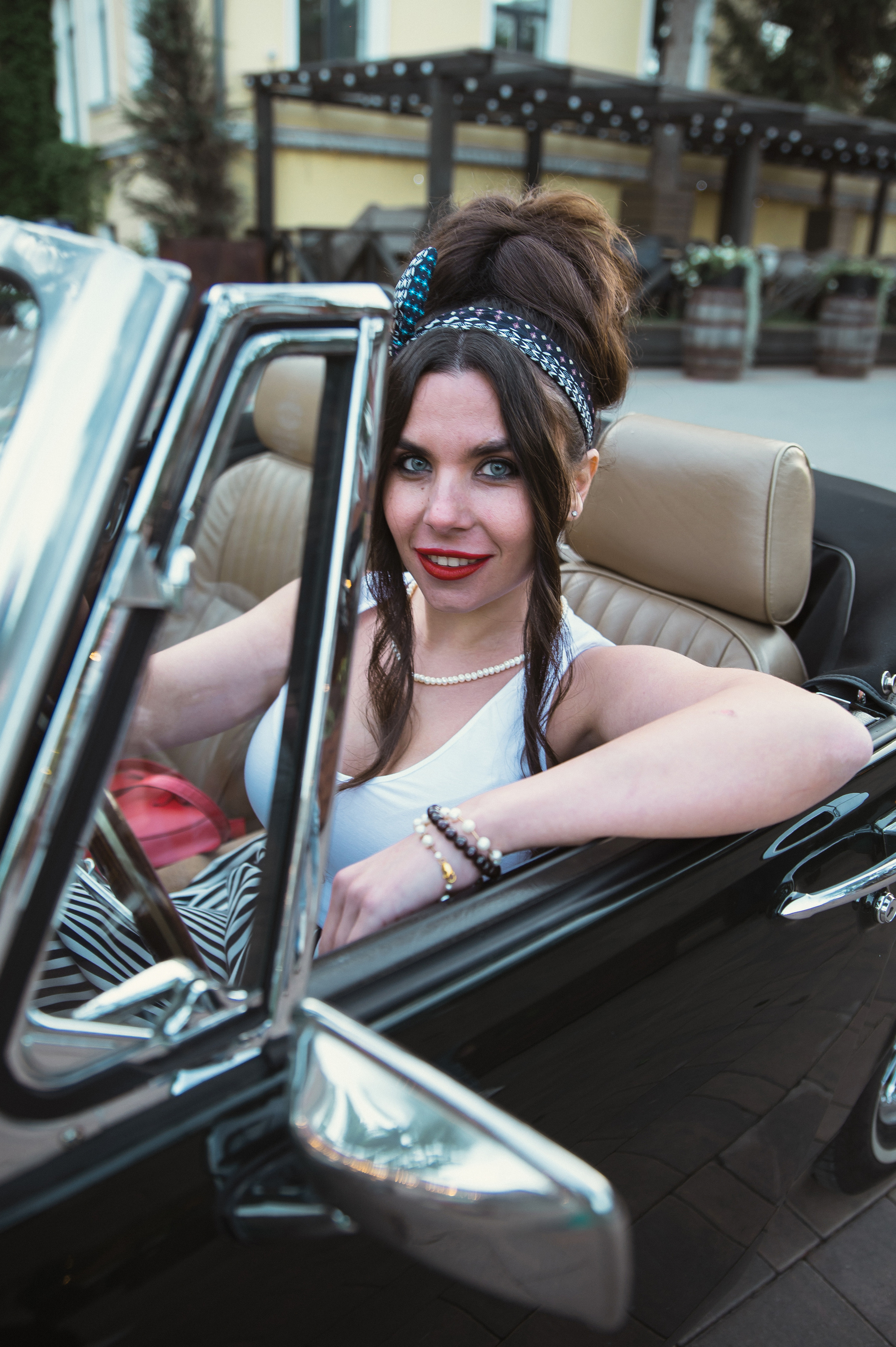 Фотосессия с ретро автомобилем. Саенко Людмила Фотограф из Тулы