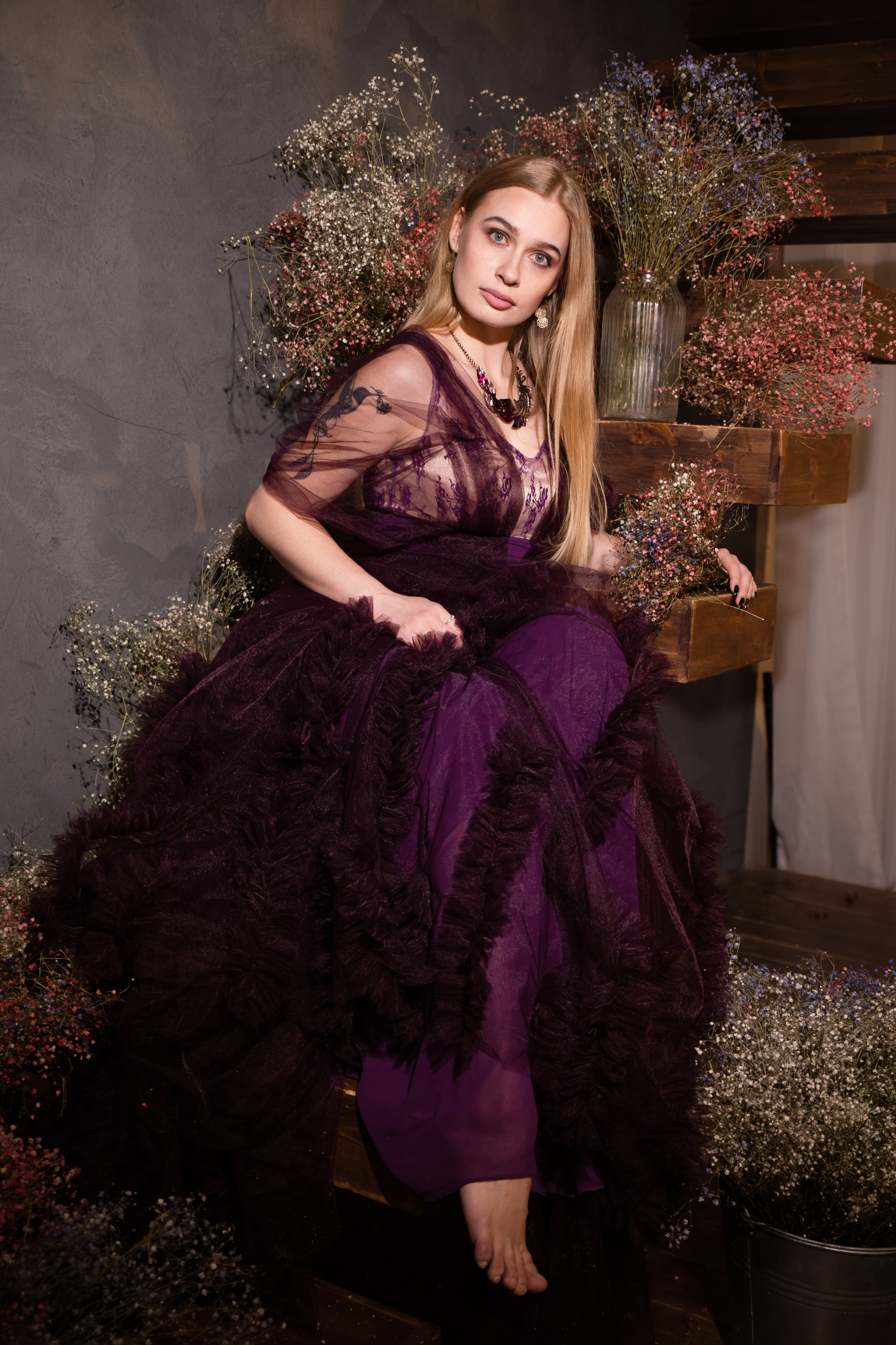 ИРИНА (ФОТО ДЕНЬ С ГИПСОФИЛОЙ). Саенко Людмила Фотограф из Тулы