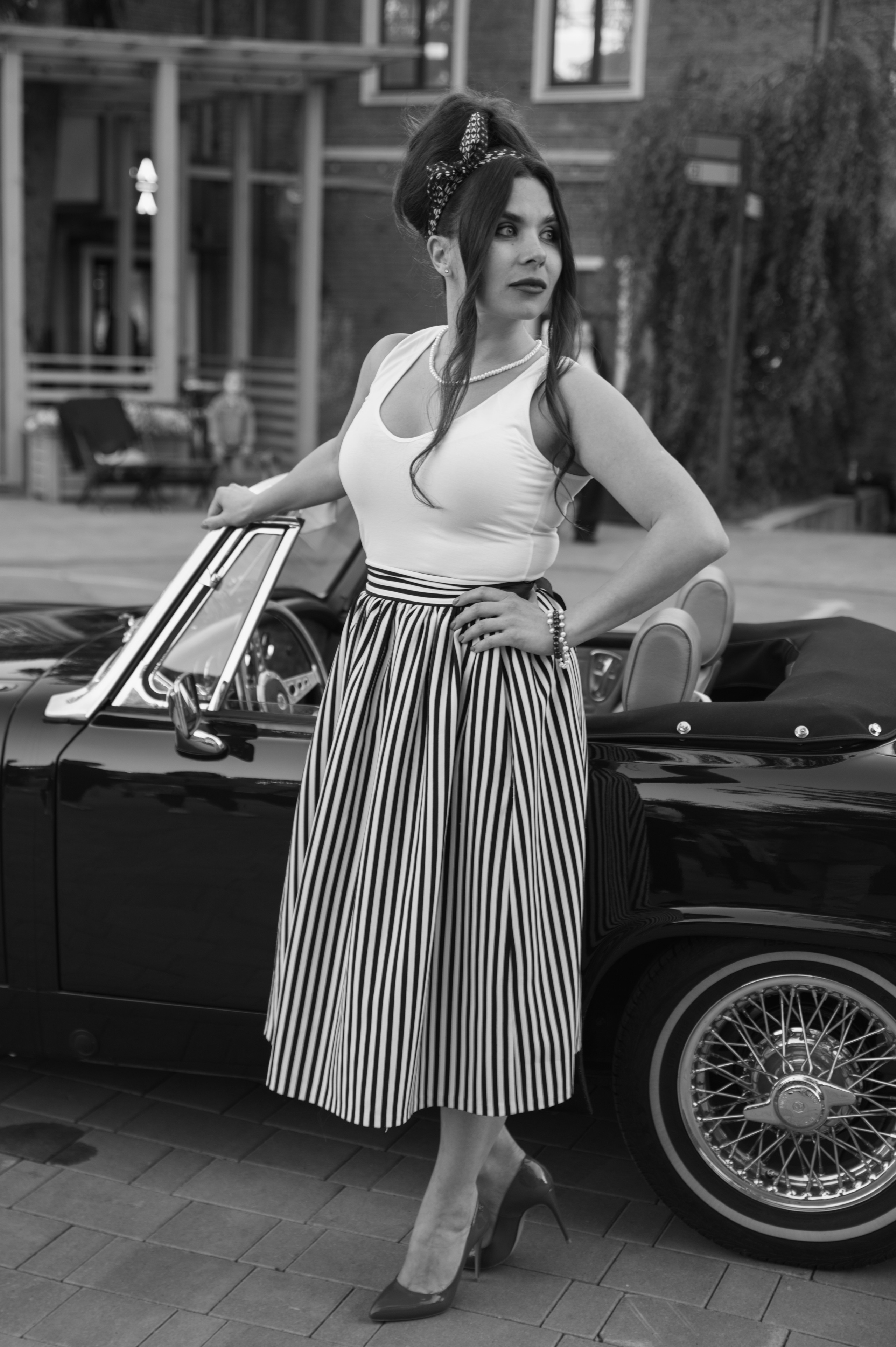 Фотосессия с ретро автомобилем. Саенко Людмила Фотограф из Тулы