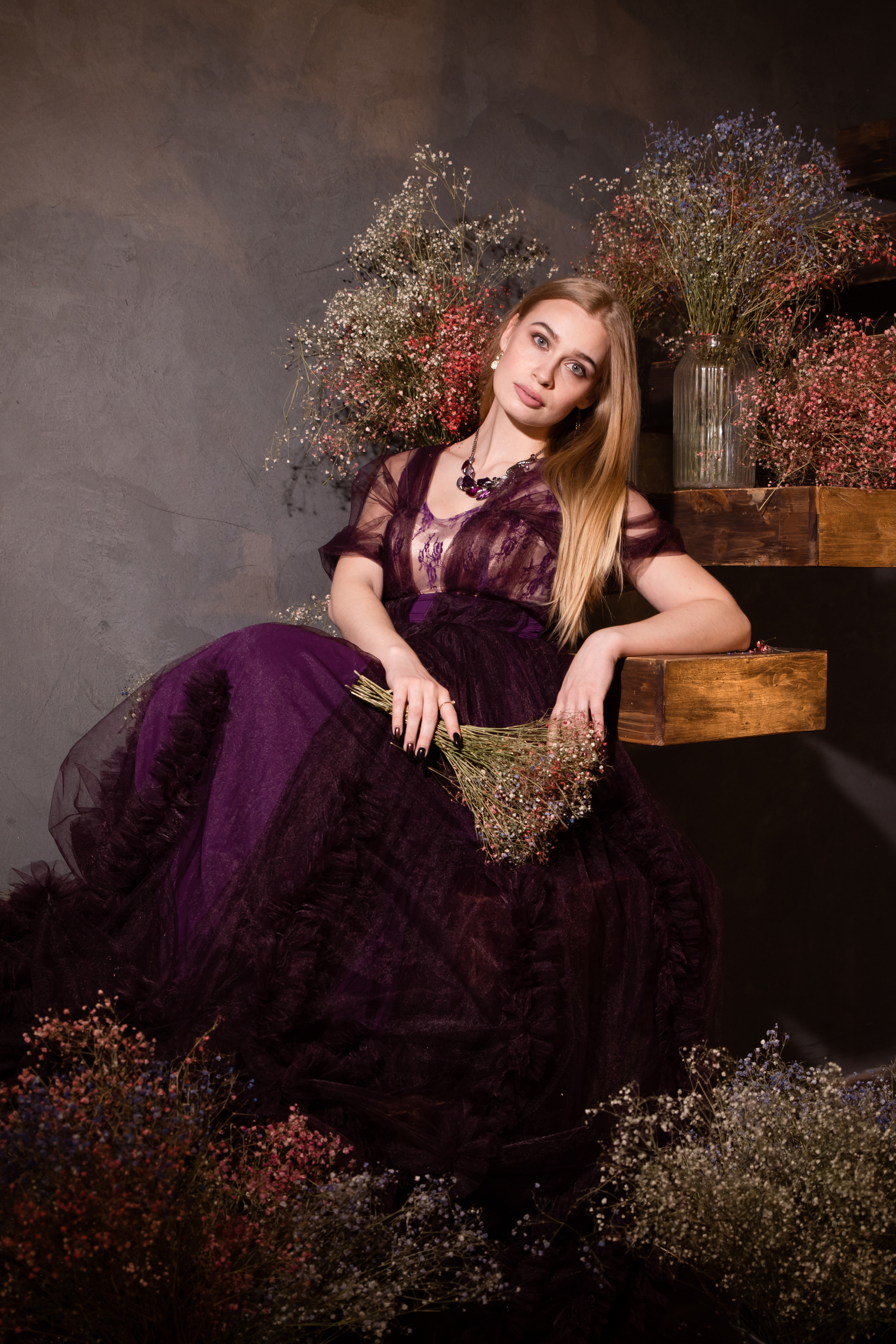 ИРИНА (ФОТО ДЕНЬ С ГИПСОФИЛОЙ). Саенко Людмила Фотограф из Тулы