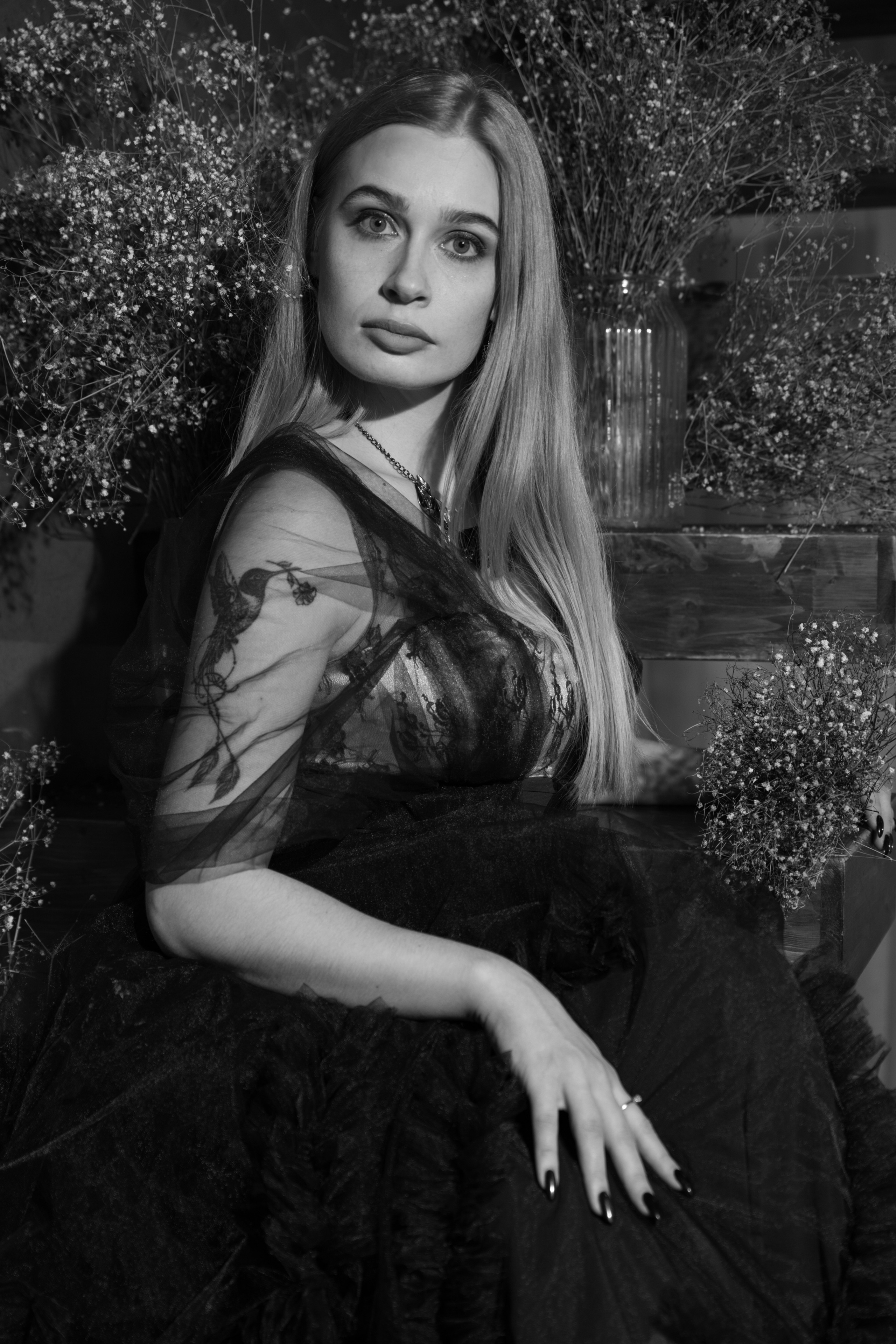 ИРИНА (ФОТО ДЕНЬ С ГИПСОФИЛОЙ). Саенко Людмила Фотограф из Тулы