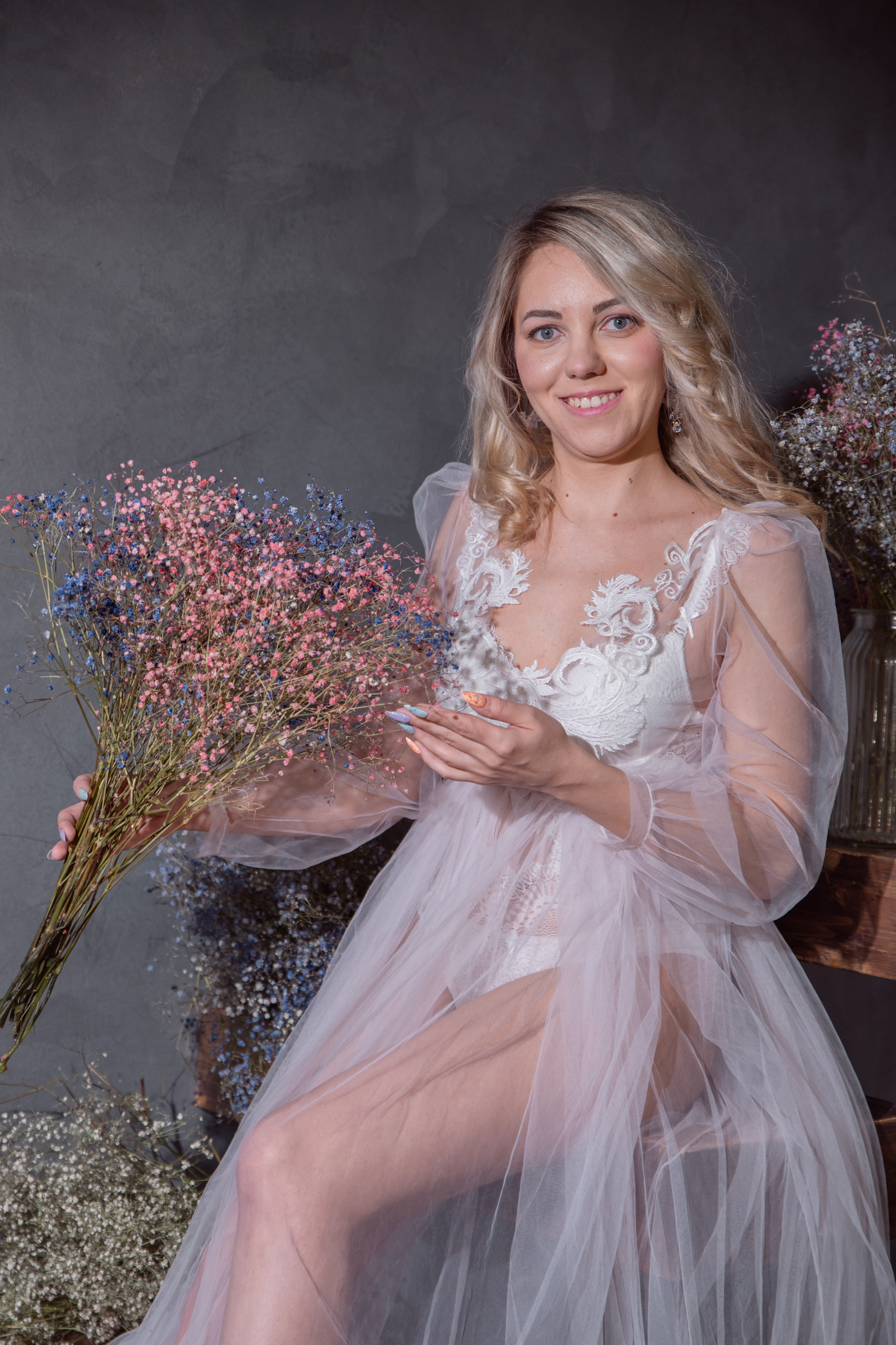 АЛЕНА (ФОТО ДЕНЬ С ГИПСОФИЛОЙ). Саенко Людмила Фотограф из Тулы