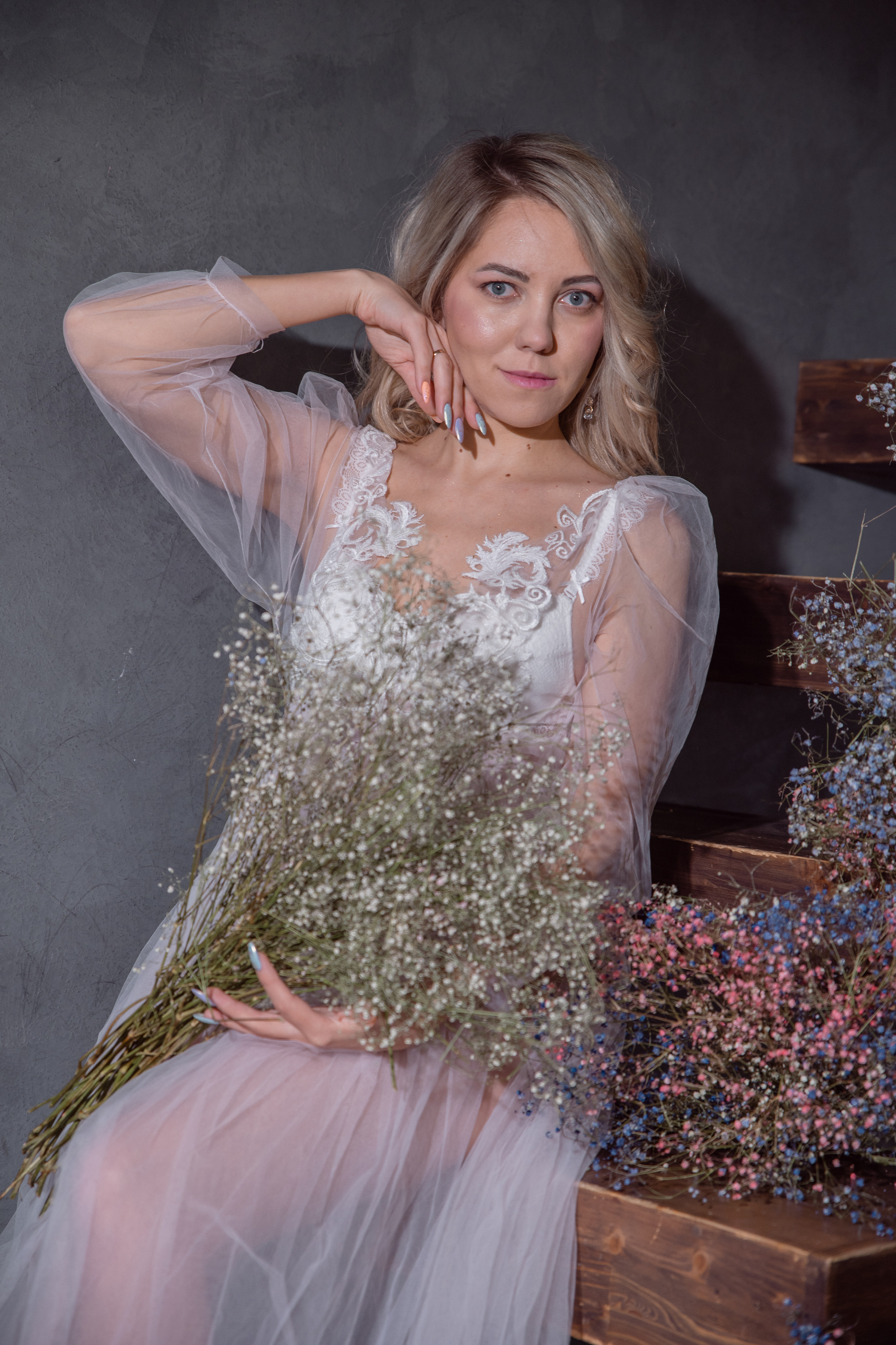 АЛЕНА (ФОТО ДЕНЬ С ГИПСОФИЛОЙ). Саенко Людмила Фотограф из Тулы