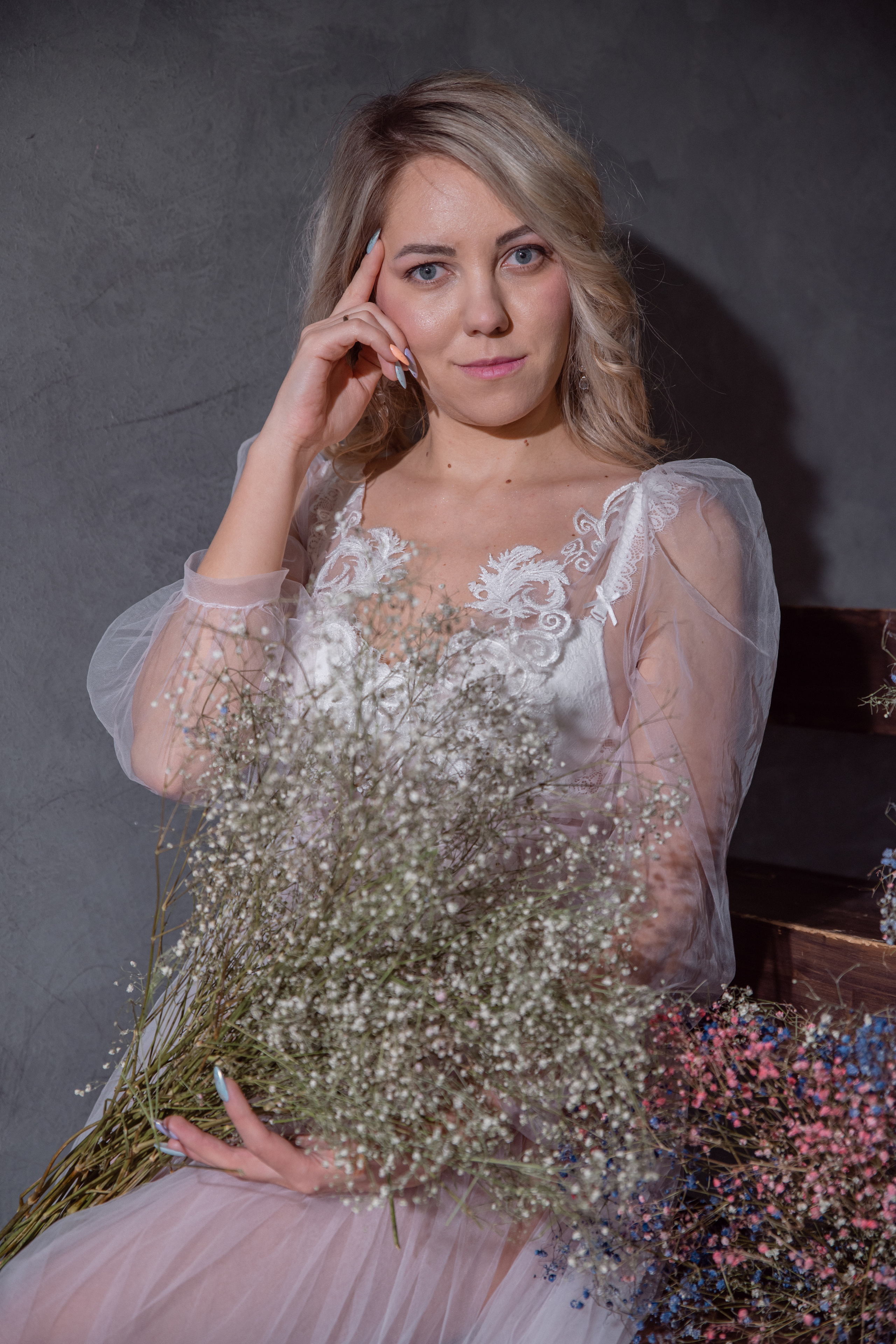 АЛЕНА (ФОТО ДЕНЬ С ГИПСОФИЛОЙ). Саенко Людмила Фотограф из Тулы